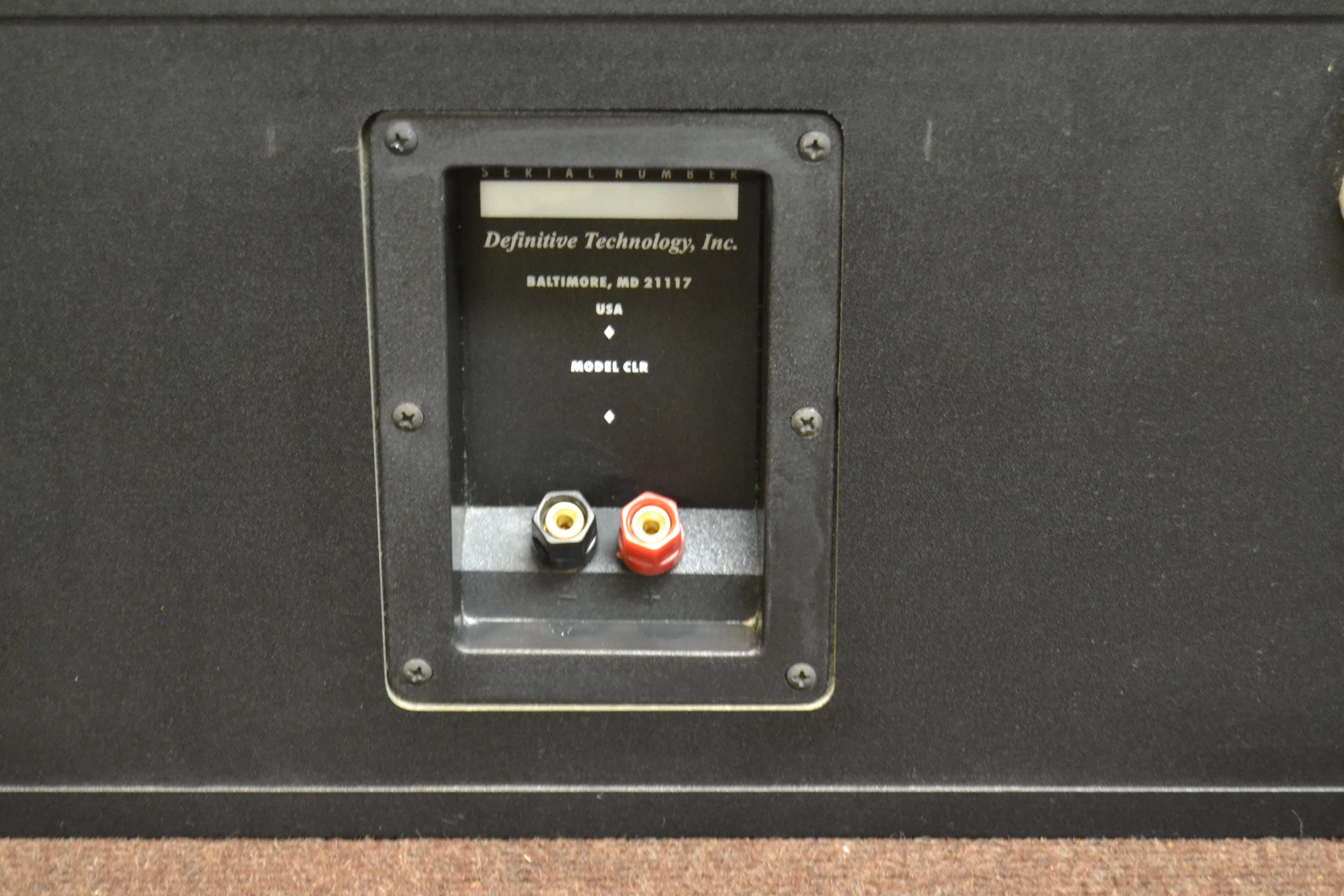 Definitive Technology CLR Center Channel Speaker - Image 9