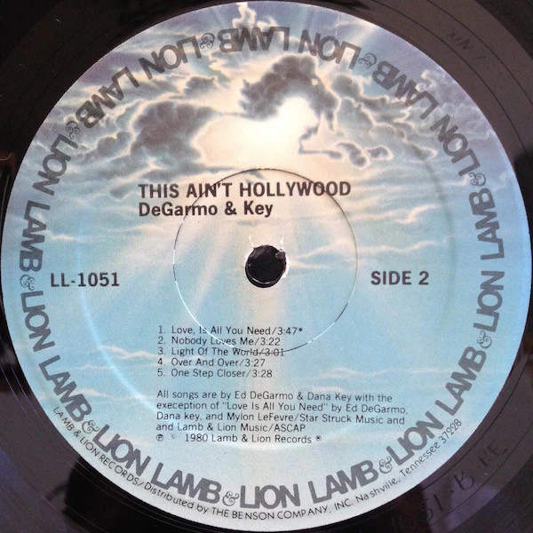 DeGarmo & Key - This Ain't Hollywood (LP, Album) (Very Good Plus (VG+)) - Image 4