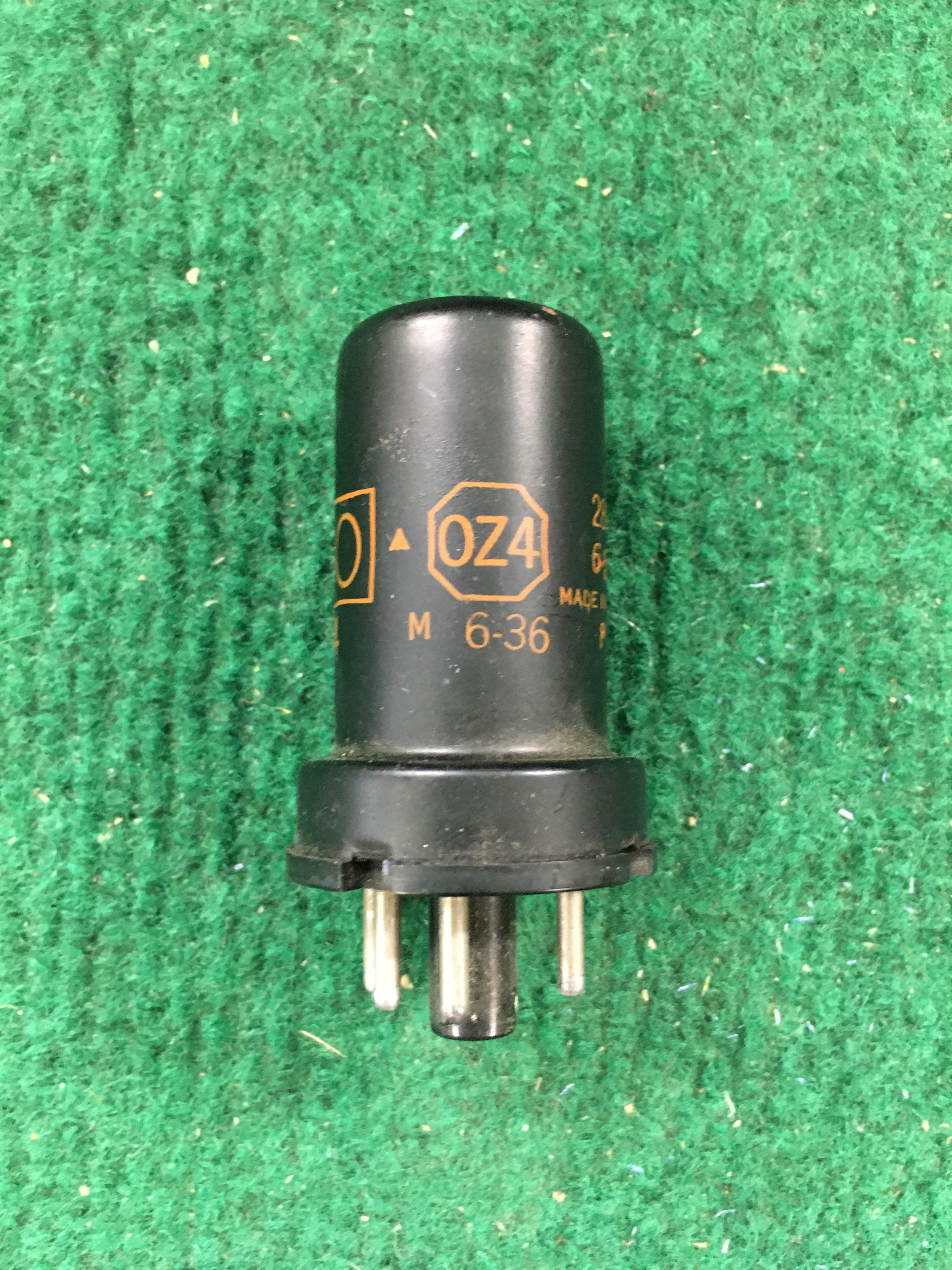 Delco 0Z4 Vacuum Tube * Tested 110/110 - Image 2