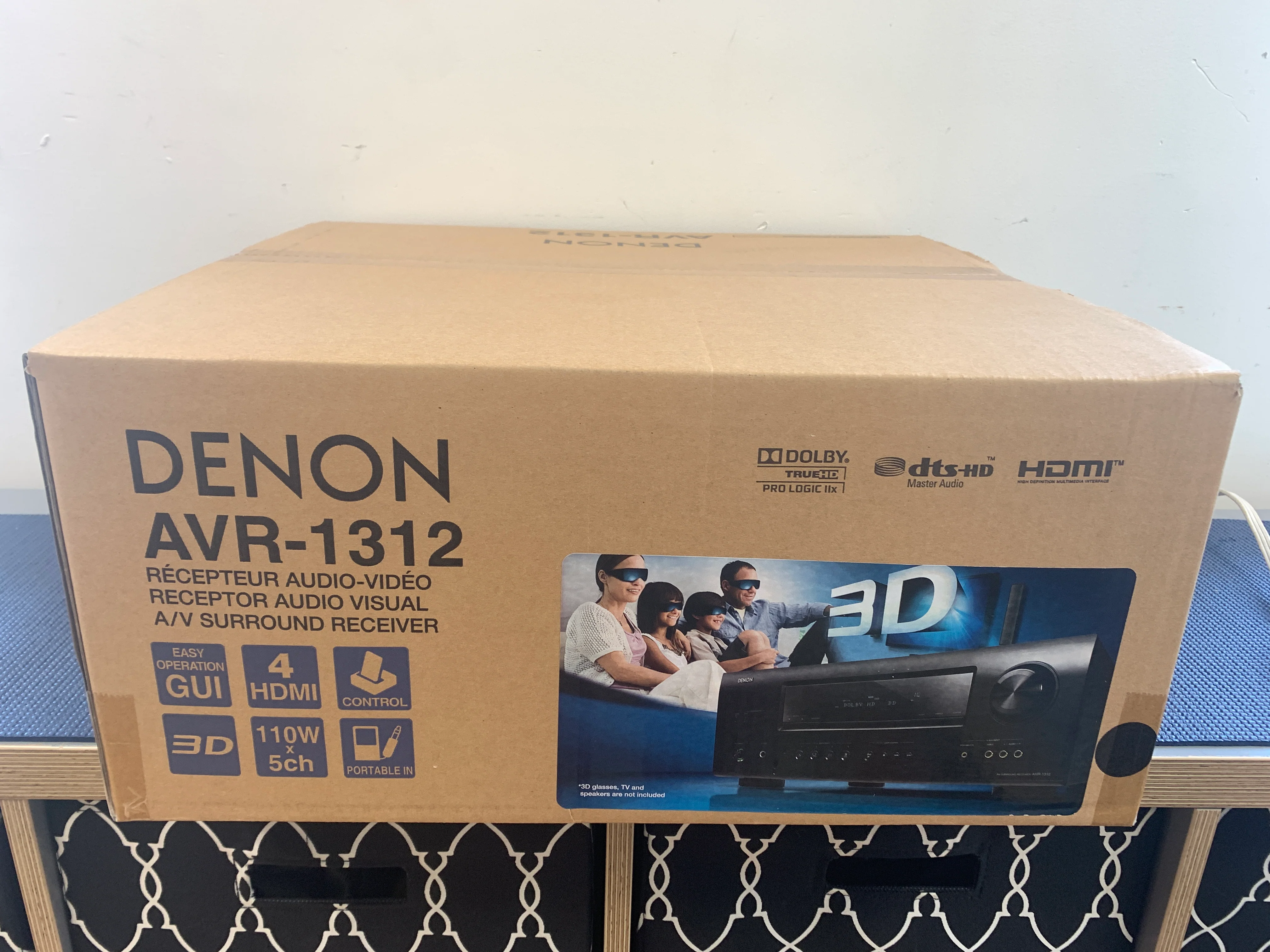 Denon AVR-1312 Stereo AV Receiver * NEW SEALED BOX *