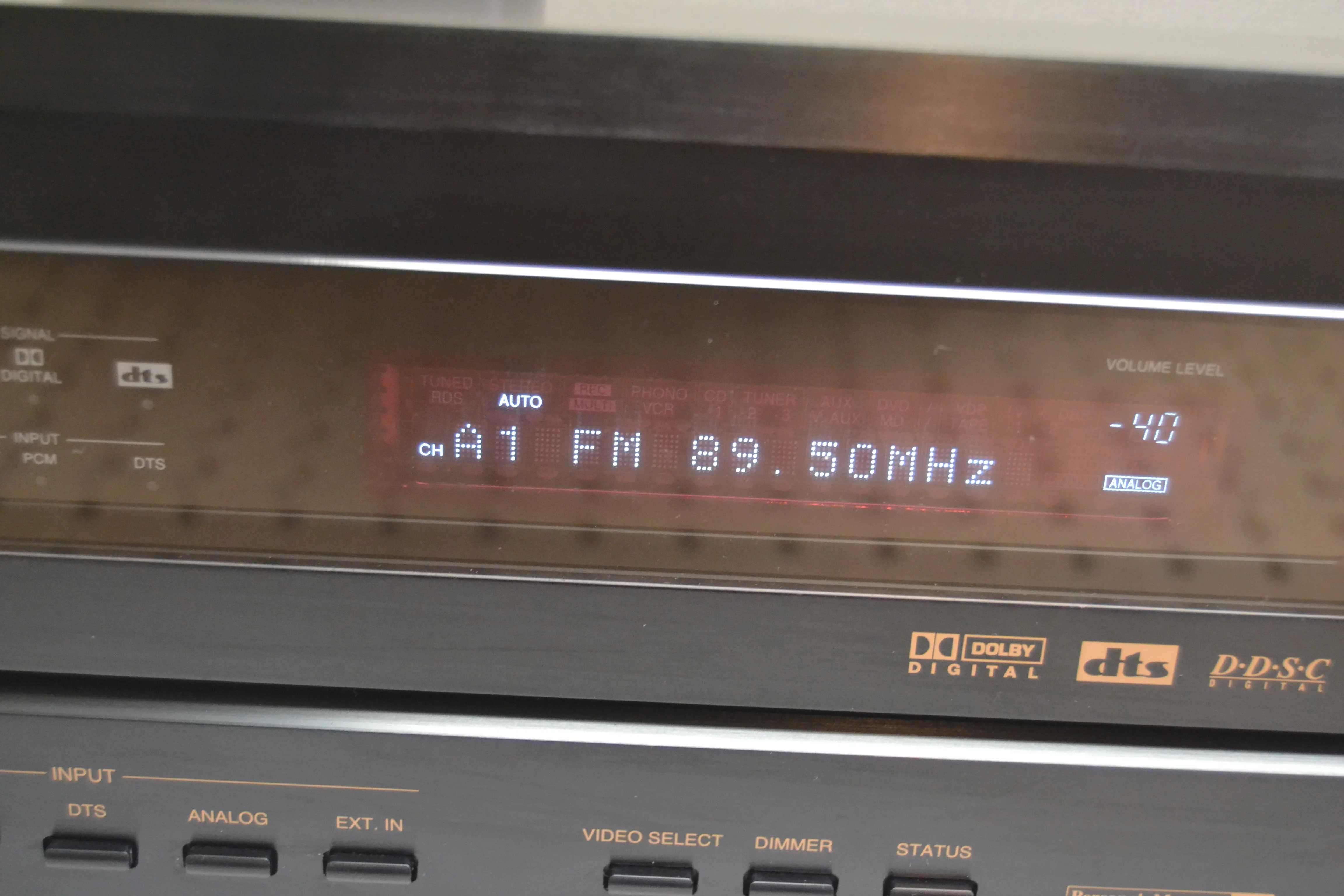 Denon AVR-3300 Stereo Receiver * 105W RMS * 2000 * Remote - Image 6