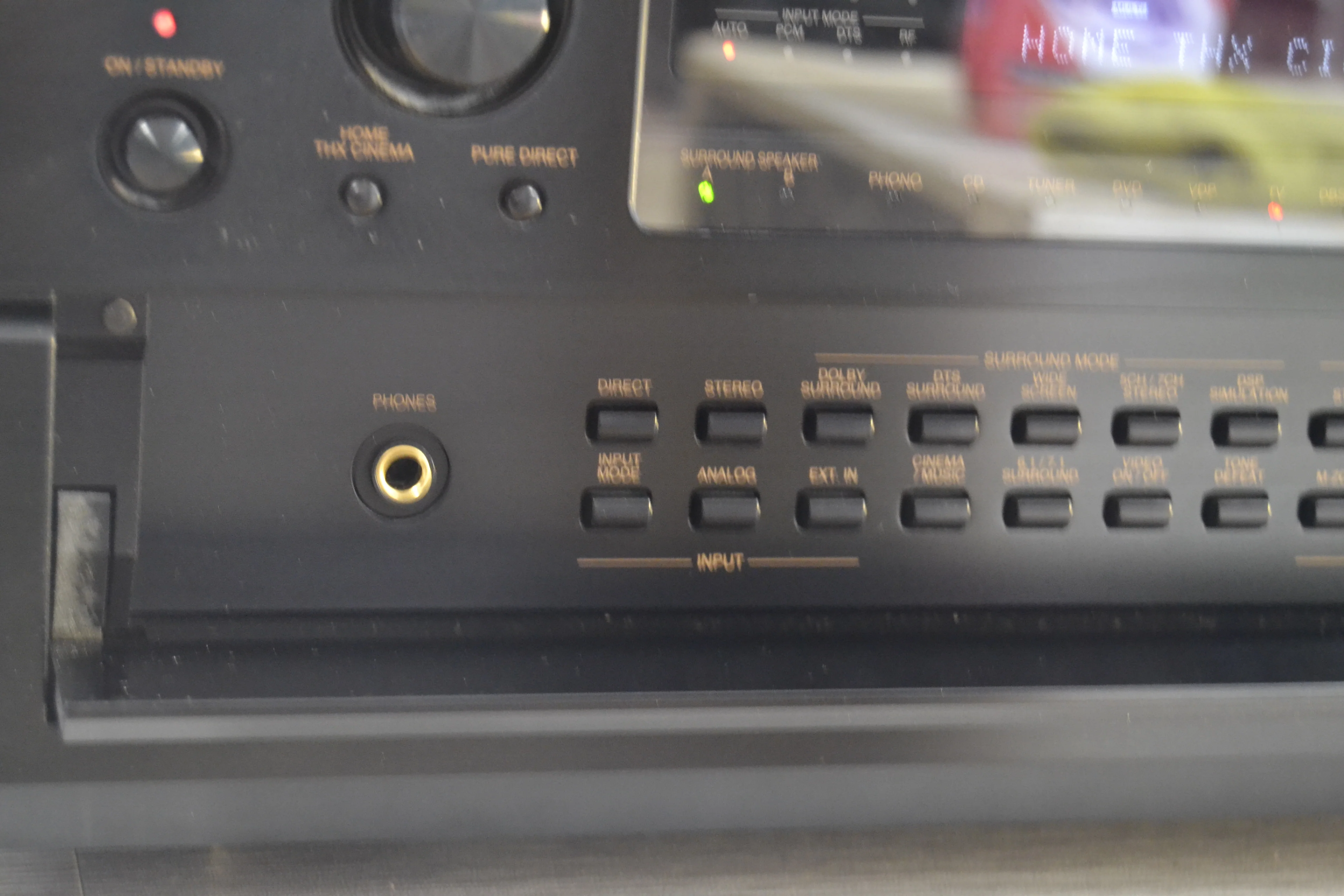 Denon AVR-5803 Stereo AV Receiver * RC8000 Remote * RC8001St Base * Manual - Image 5