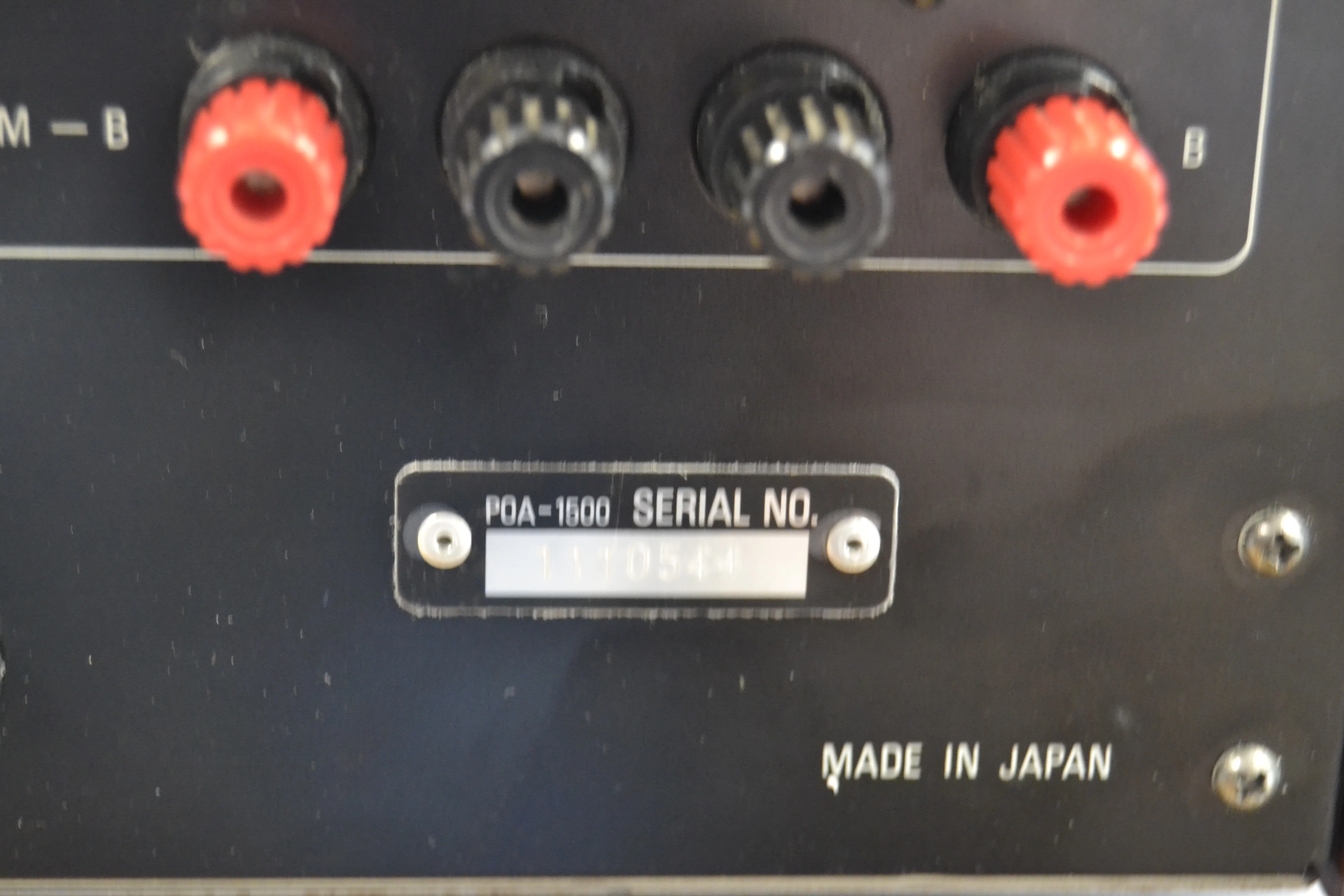 Denon Combo - PRA-1000 Preamplifier - POA-1500 Power Amplifier 150W RMS - Image 23