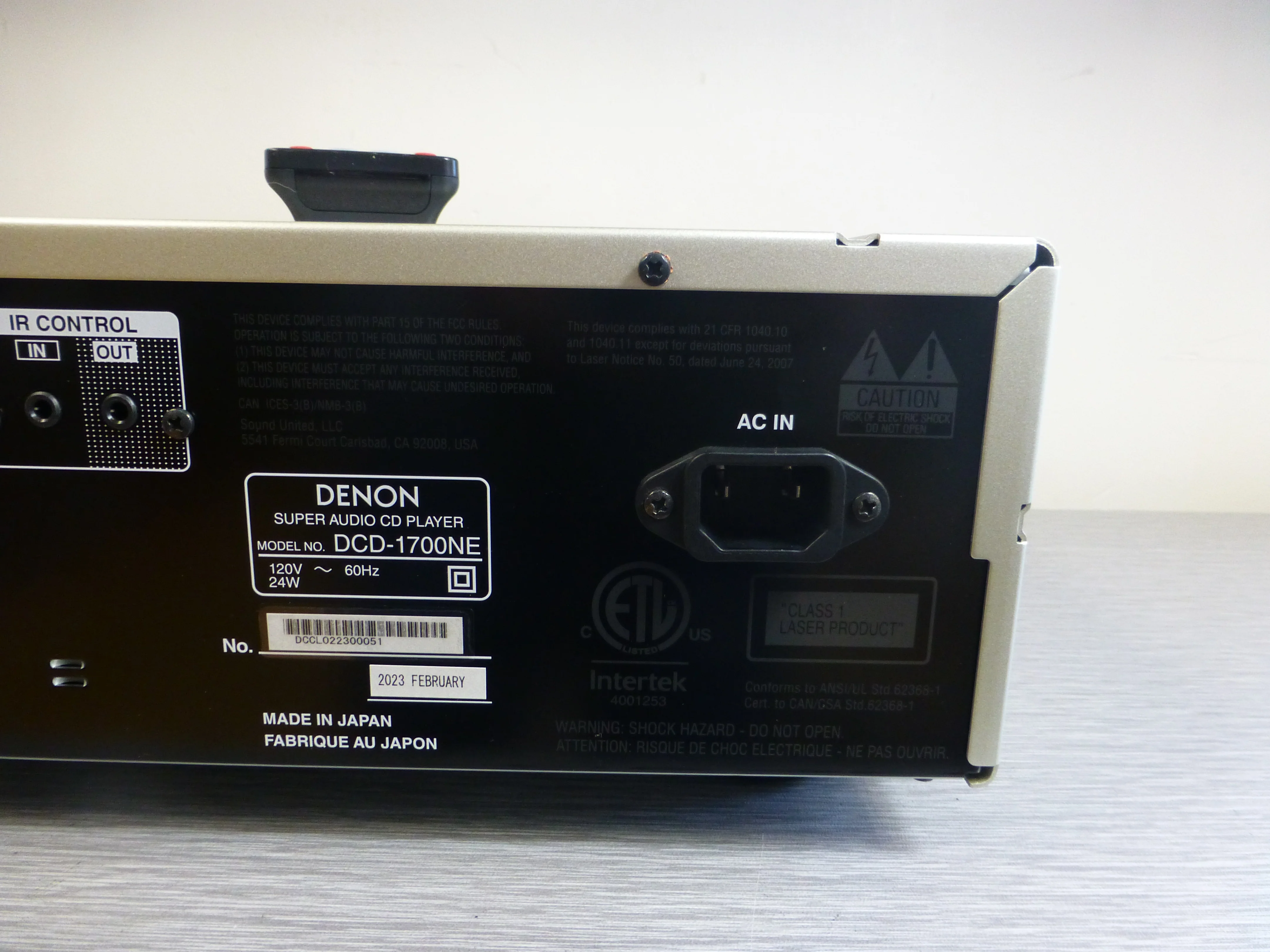 Denon DCD-1700NE Super Audio CD Player * Box * Remote - Image 13