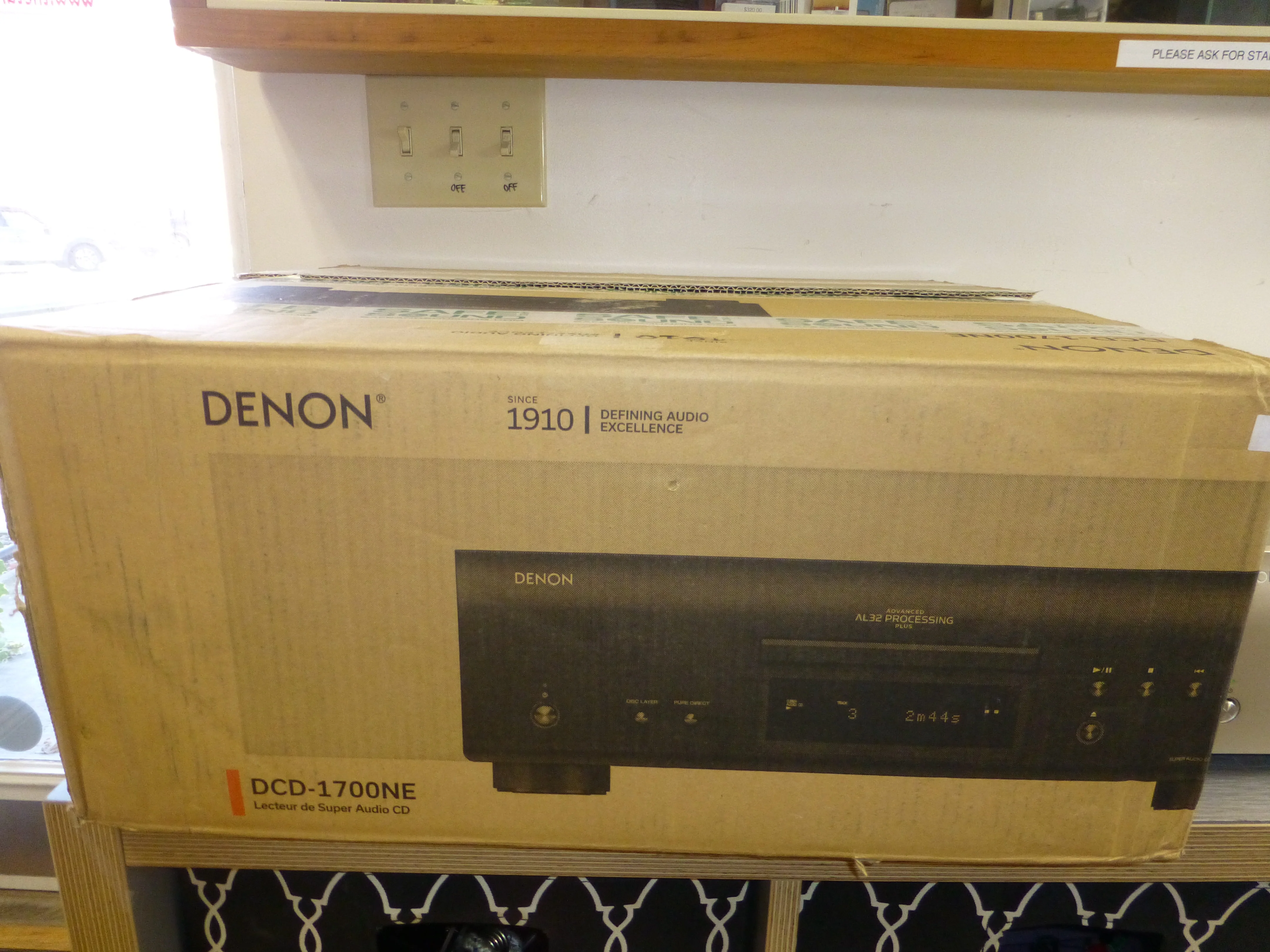 Denon DCD-1700NE Super Audio CD Player * Box * Remote - Image 7