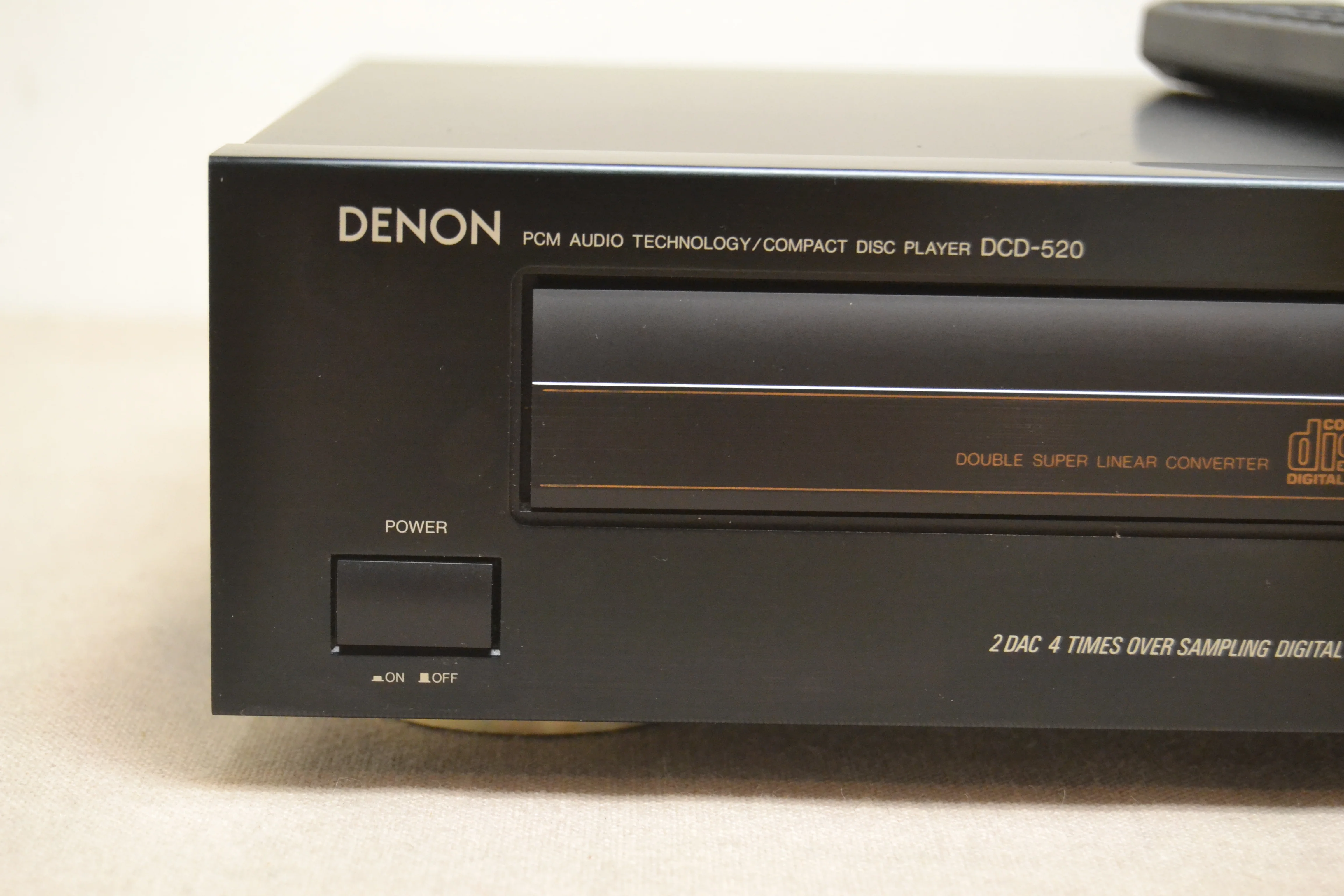Denon DCD-520 Single CD Player * Remote Control * Fully Serviced * New Belts - Image 2