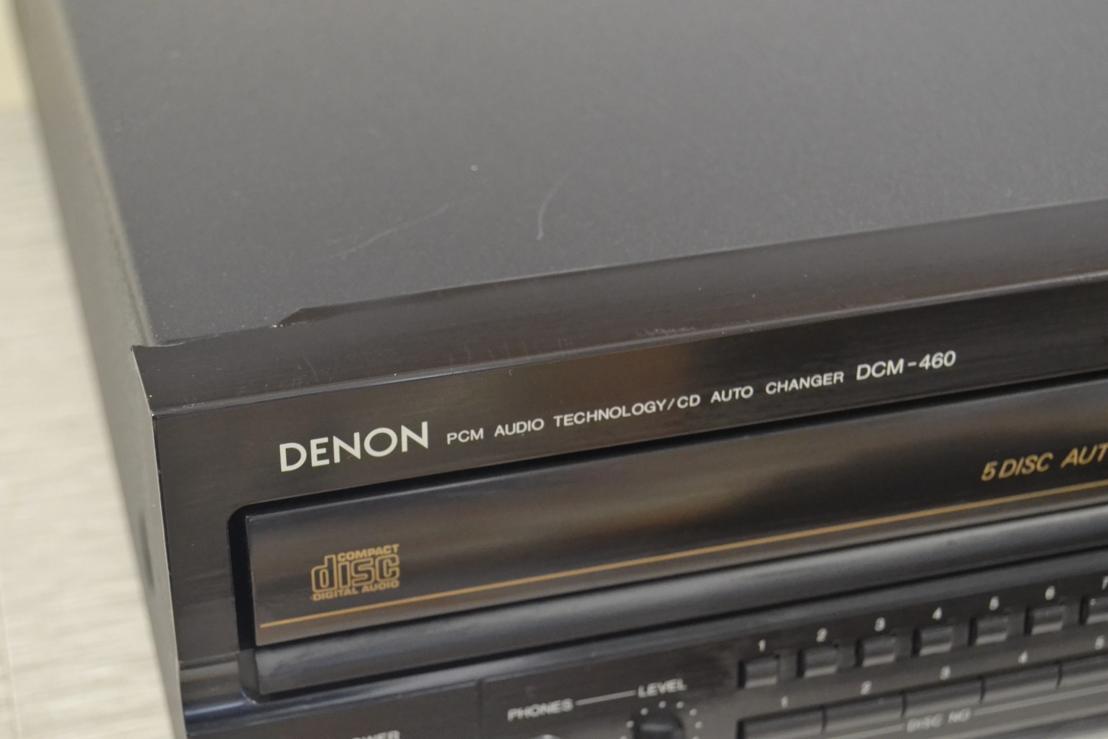 Denon DCM-460 CD Carousel 5 Discs - Image 6