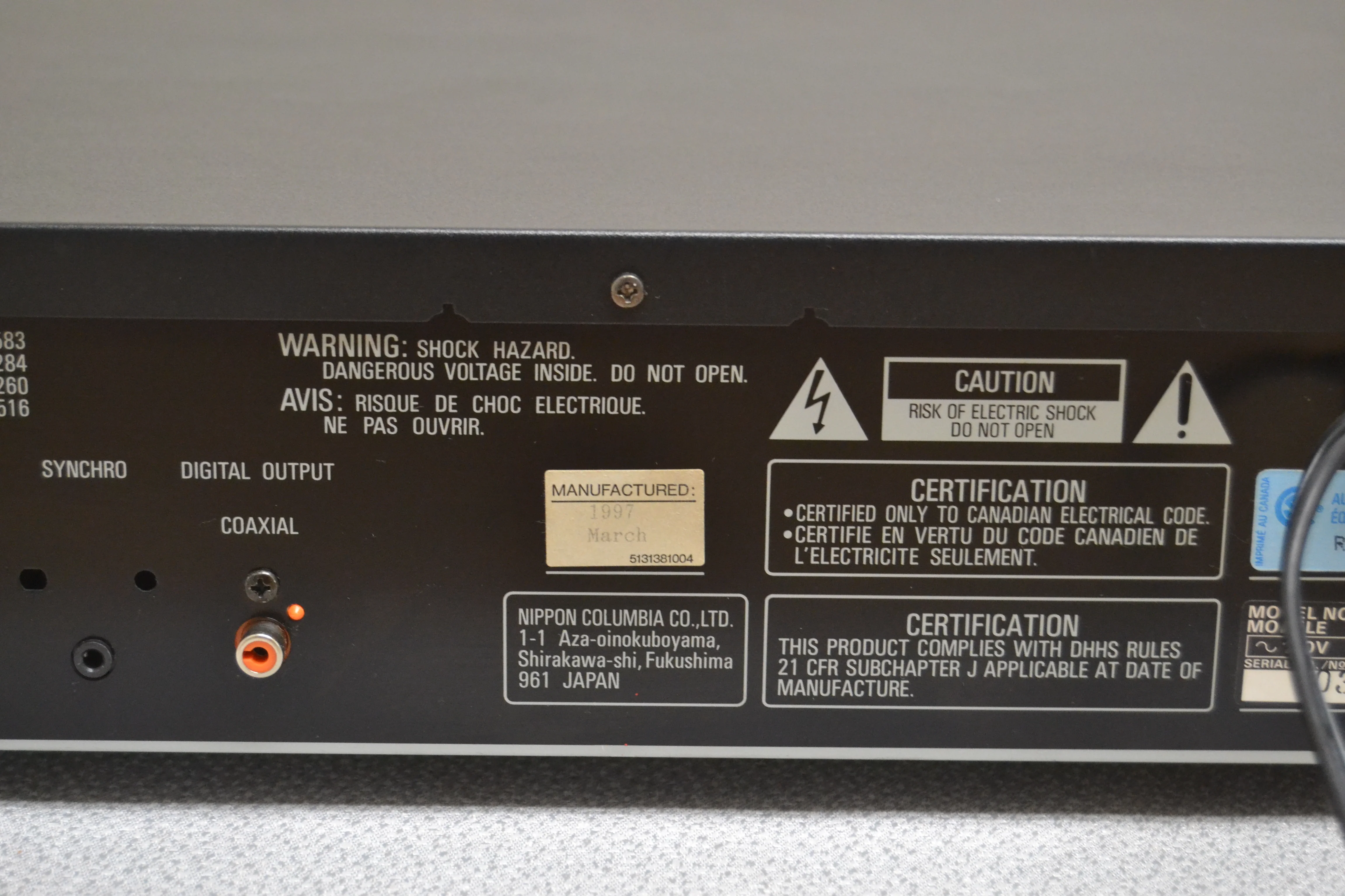 Denon DCM-460 CD Carousel 5 Discs * Remote * Manual - Image 11