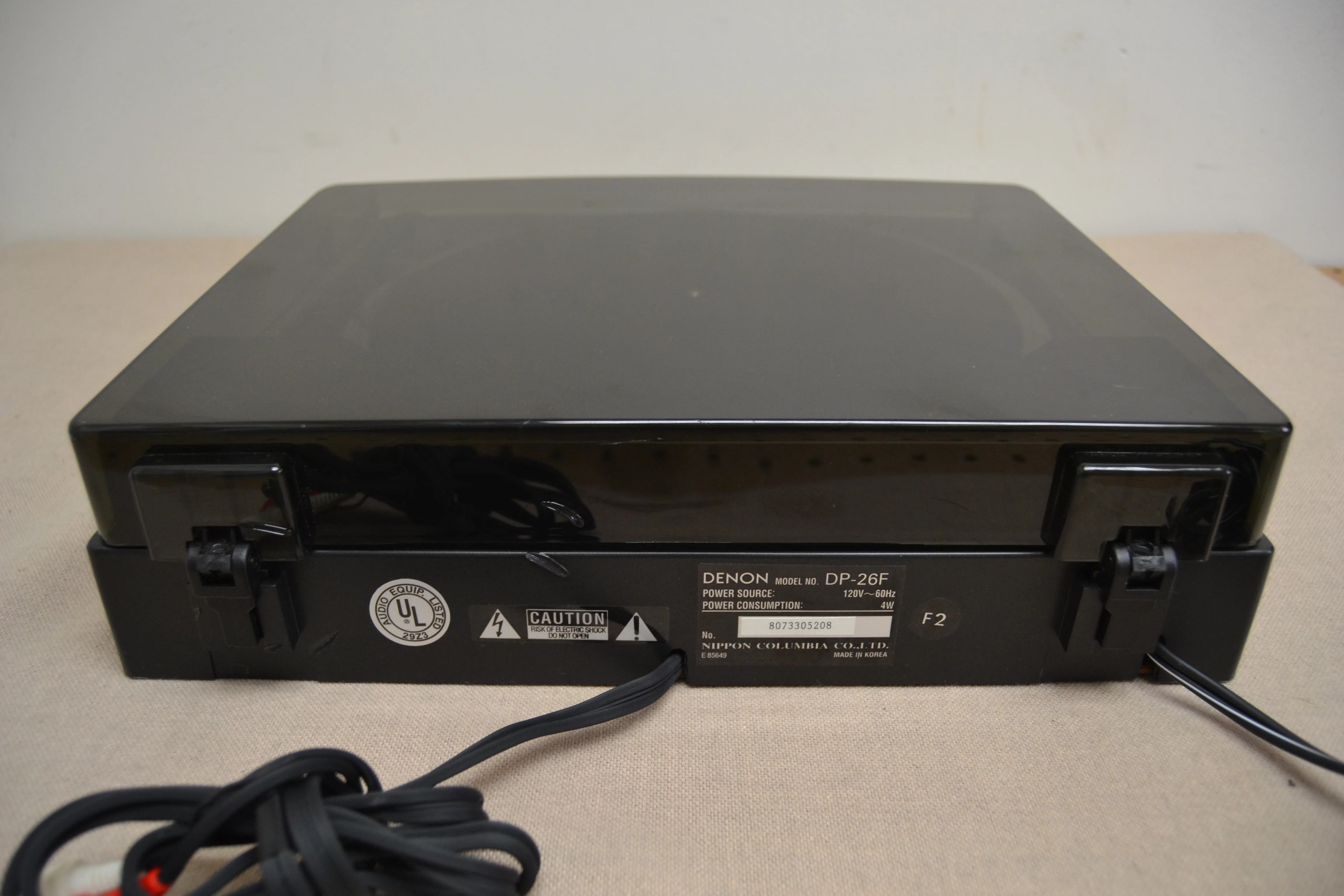 Denon DP-26F Fully Automatic Belt Drive Turntable - Image 8