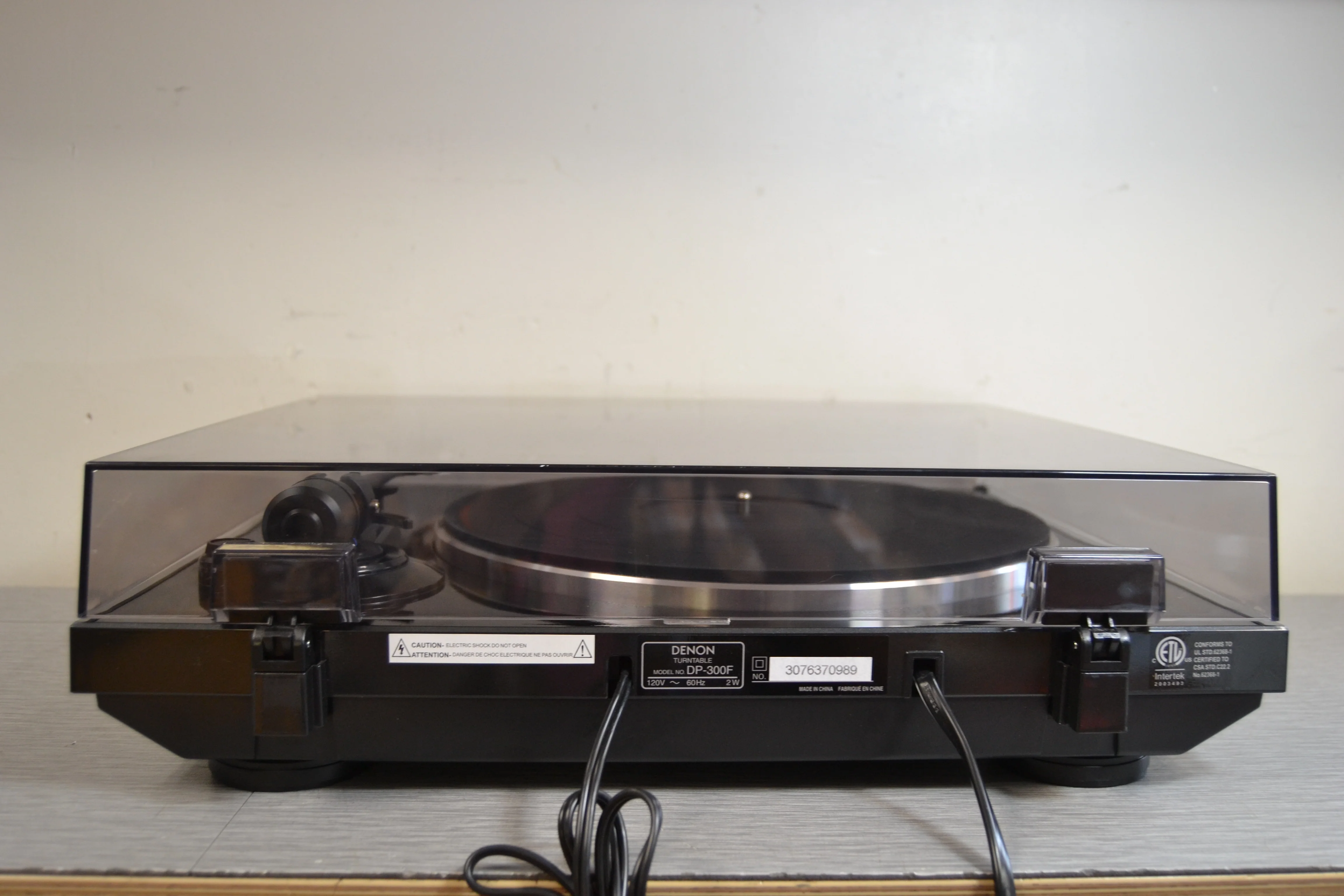 Denon DP-300F Turntable * Built-in Preamp * NEW Audio Technica Cartridge - Image 10