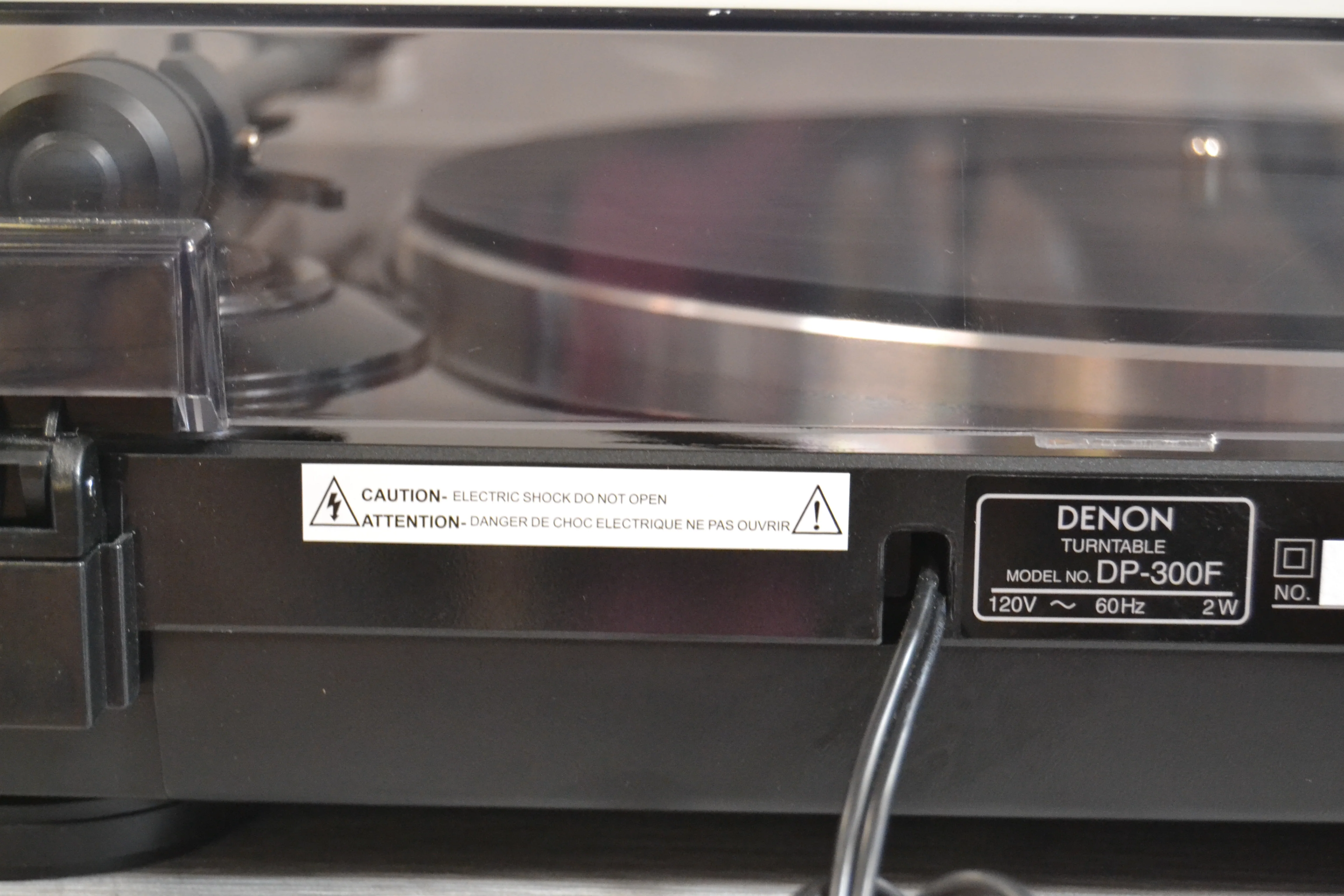 Denon DP-300F Turntable * Built-in Preamp * NEW Audio Technica Cartridge - Image 11