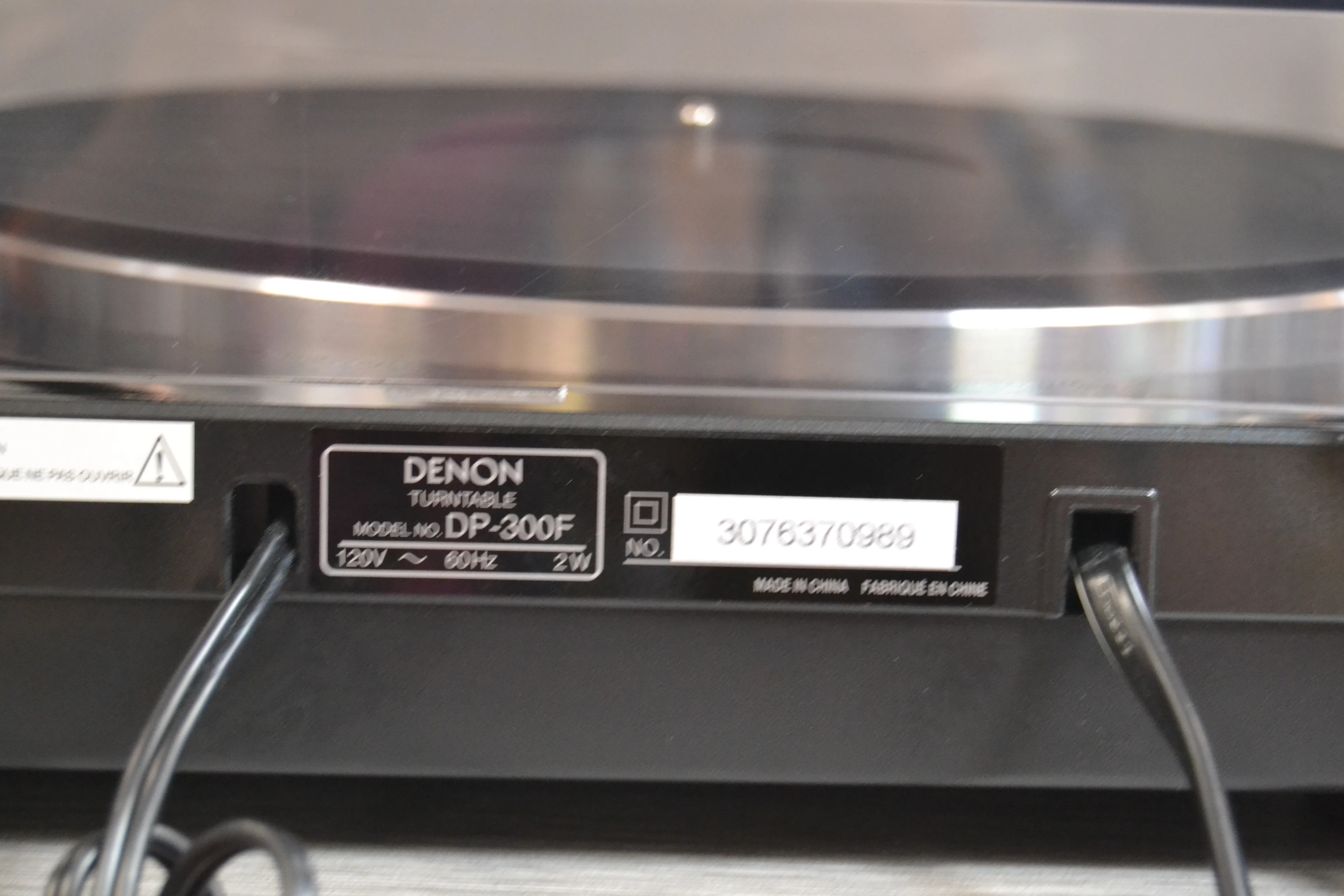 Denon DP-300F Turntable * Built-in Preamp * NEW Audio Technica Cartridge - Image 12