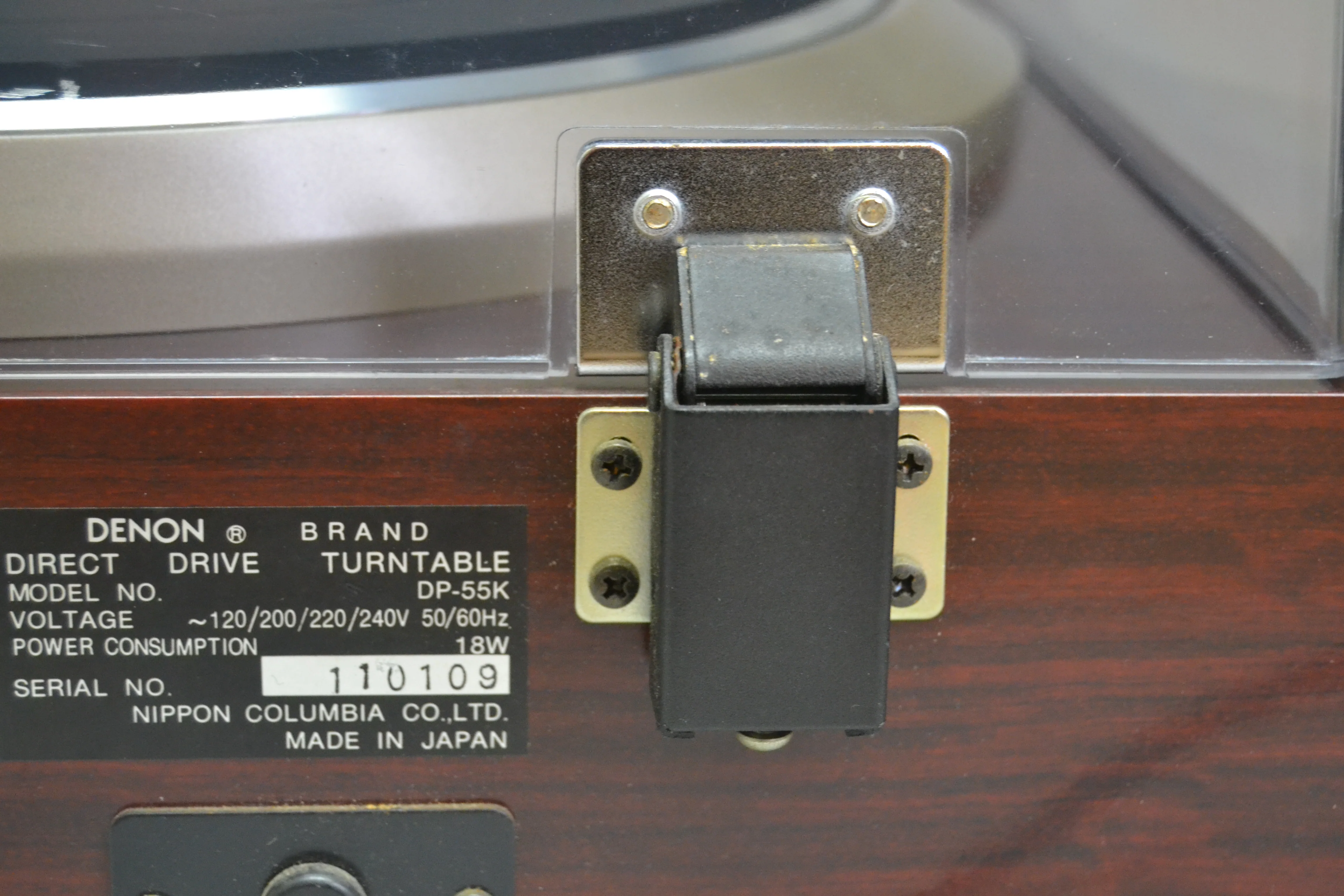 Denon DP-55K Servo-Controlled Direct Drive Turntable with Grace Tonearm - Image 15