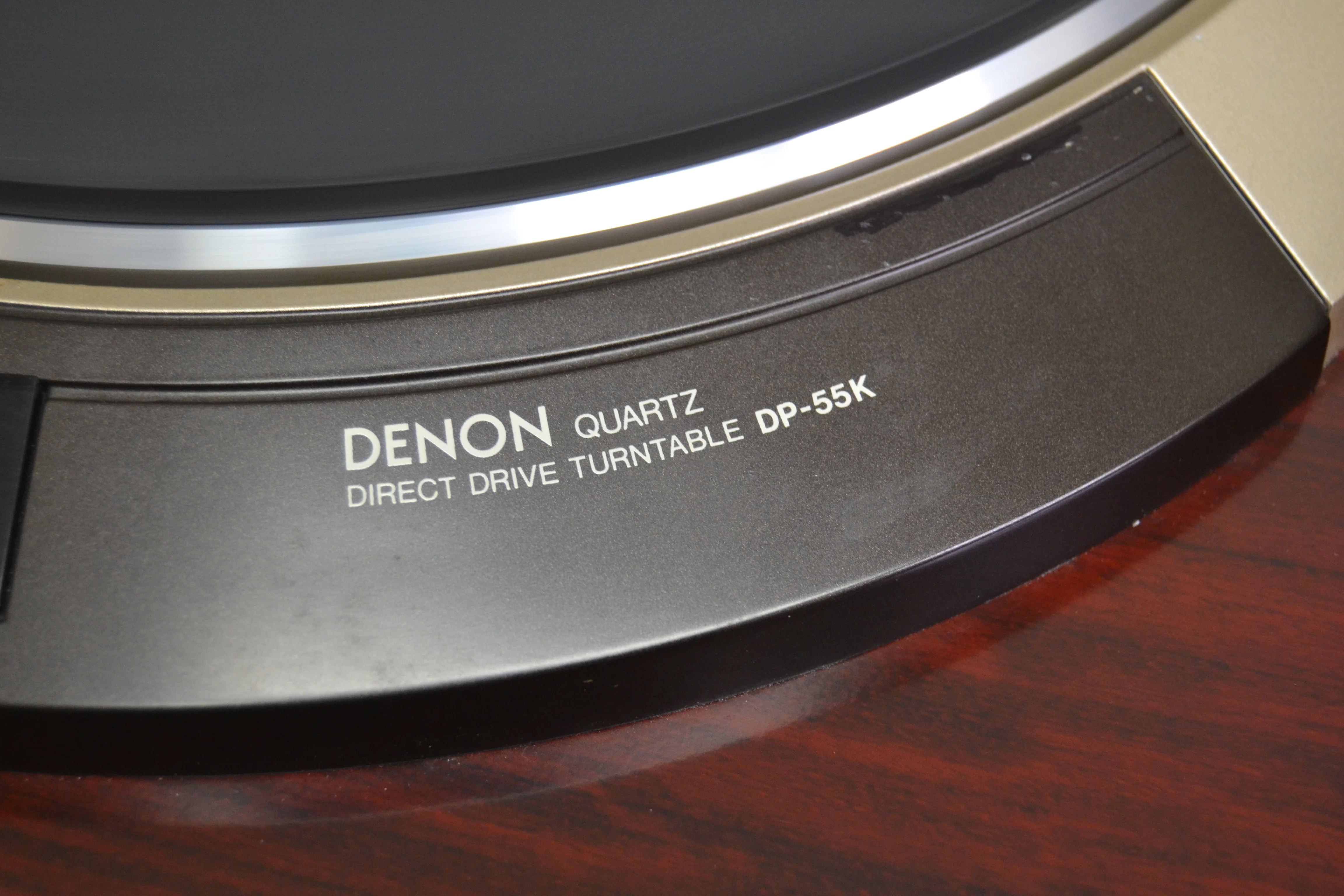 Denon DP-55K Servo-Controlled Direct Drive Turntable with Grace Tonearm - Image 5