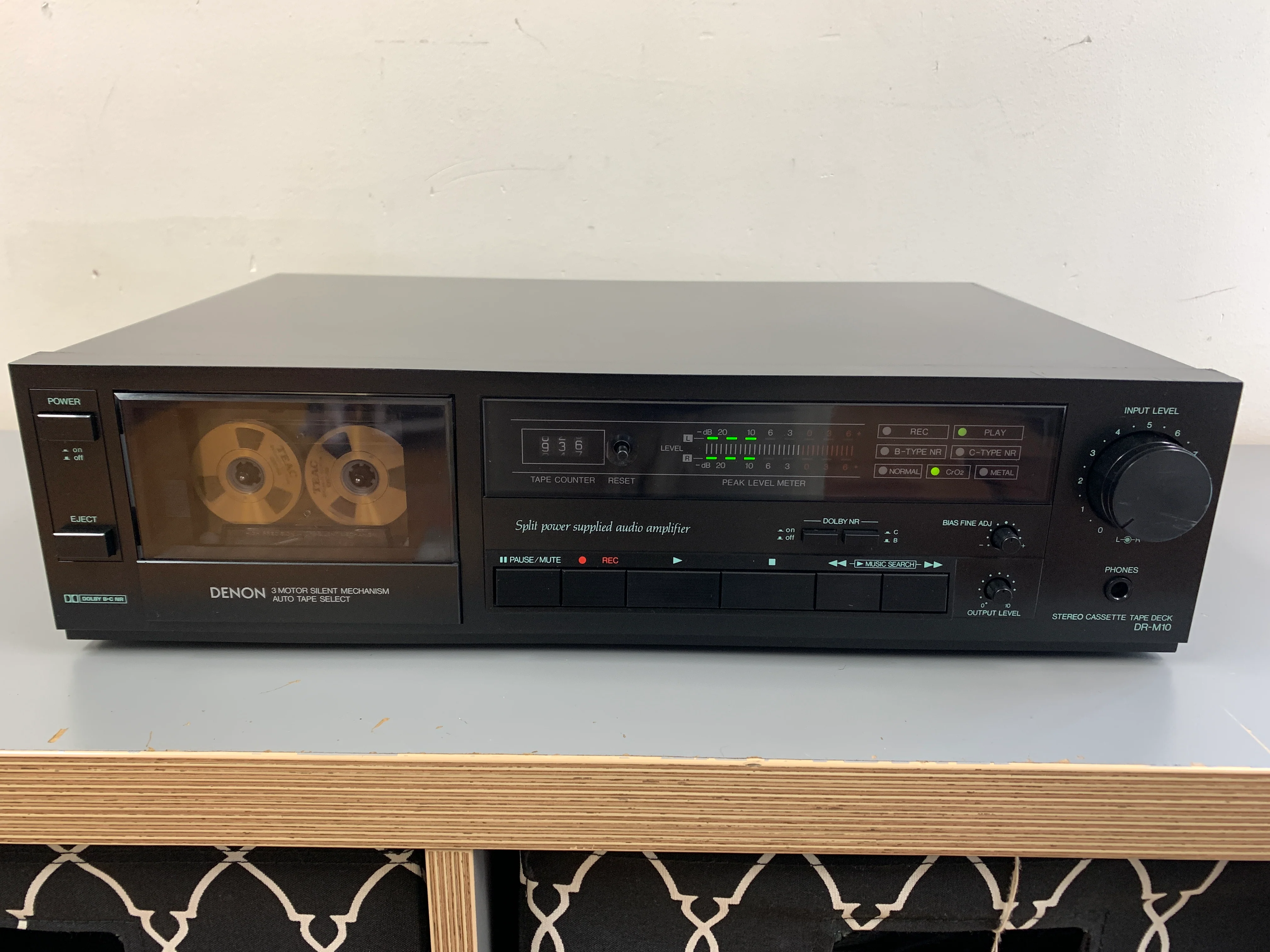 Denon DR-M10 Single Cassette Deck