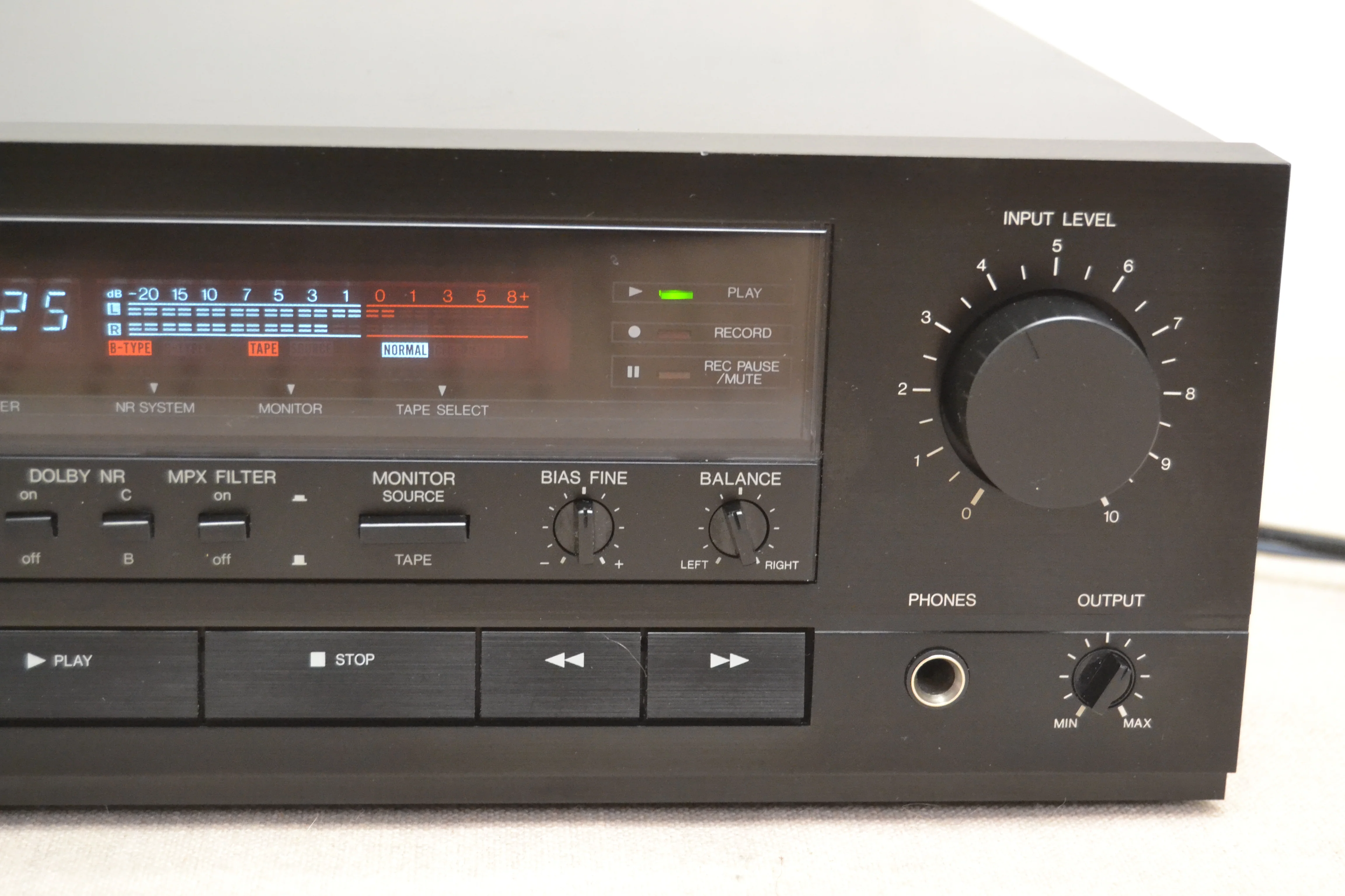 Denon DR-M30HX Single Cassette Deck * 3 Heads * Fully Serviced New Belts * - Image 4