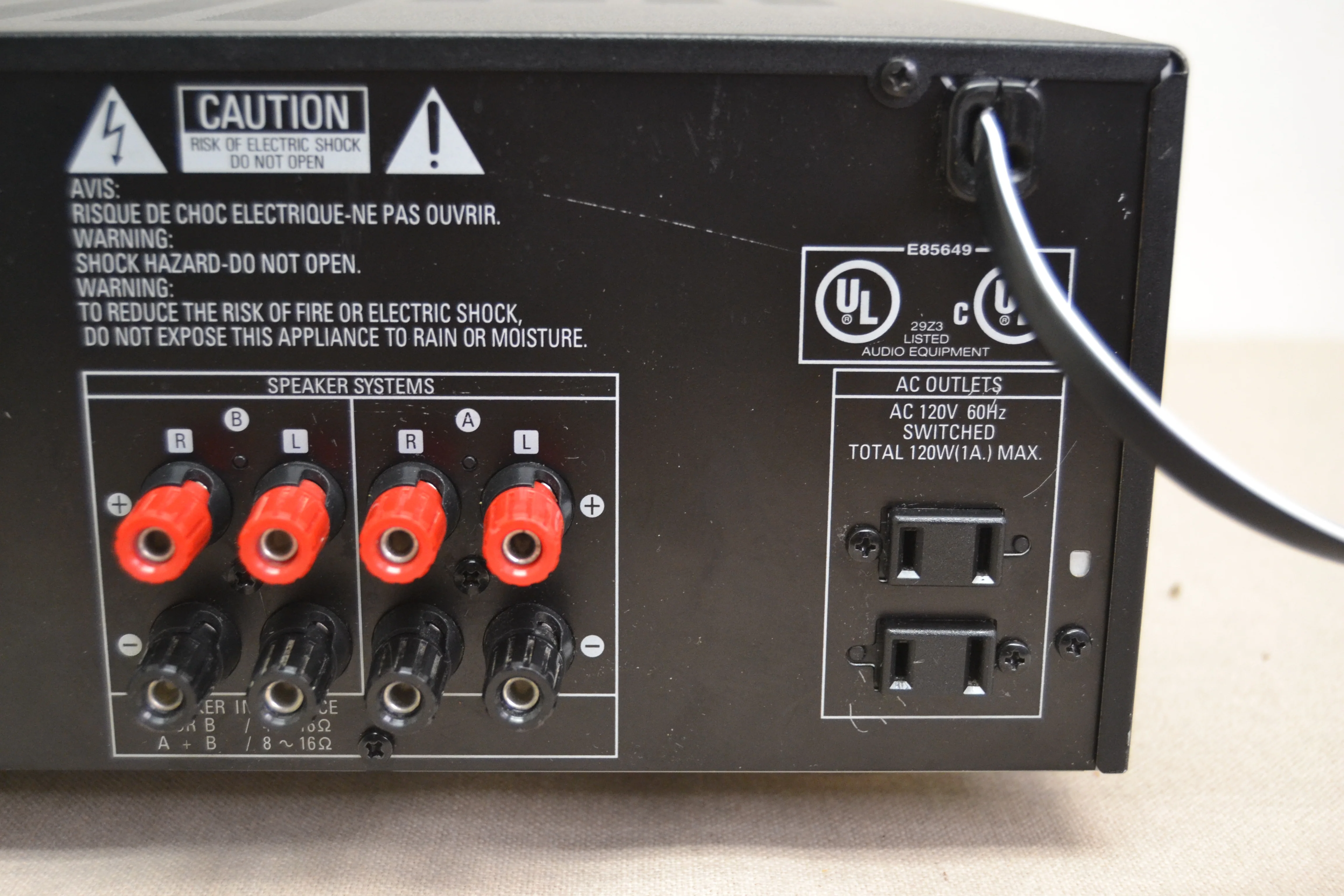 Denon DRA-295 nStereo Receiver * 50W RMS - Image 13