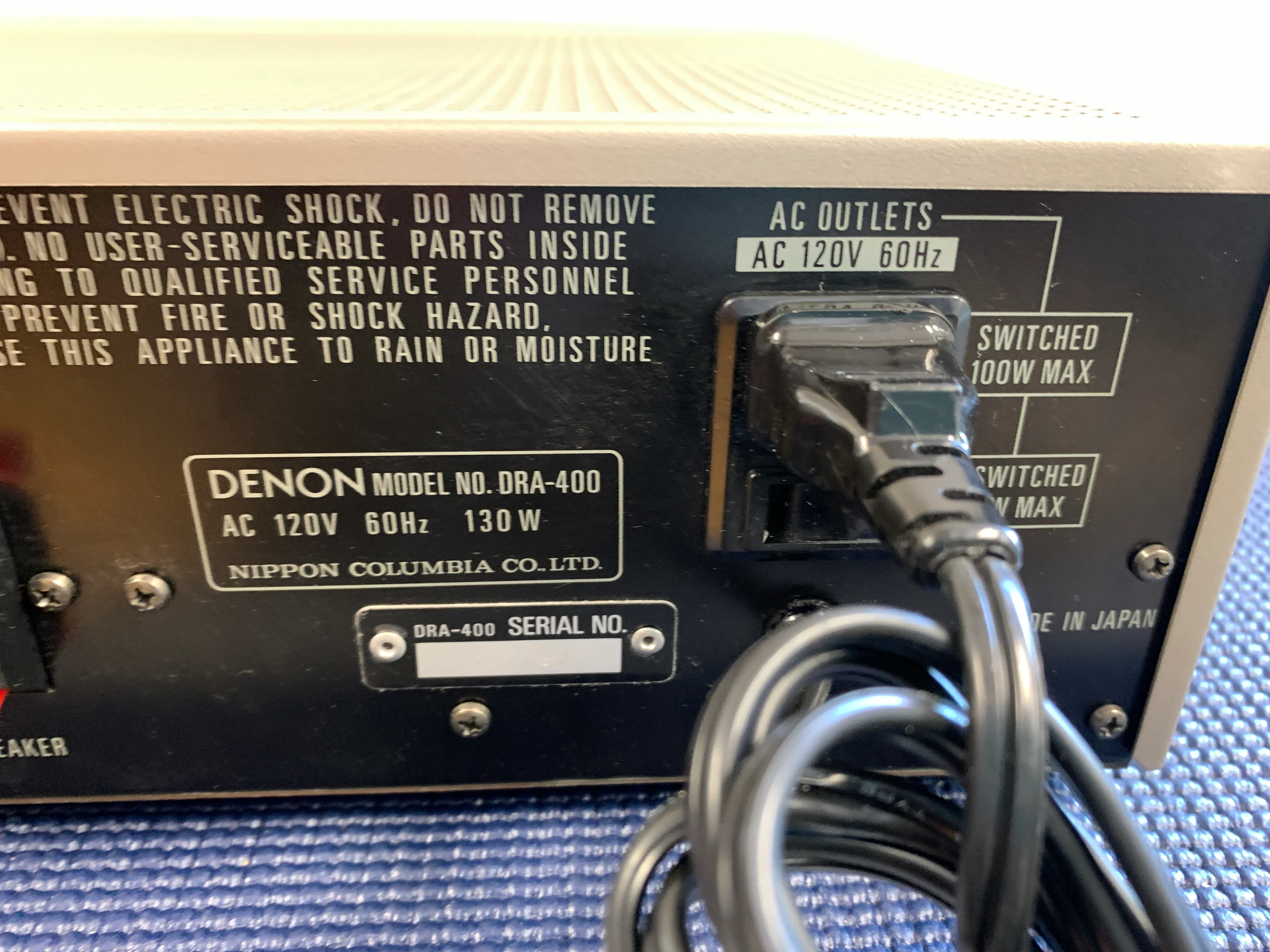 Denon DRA-400 Stereo receiver * Fully Serviced - Image 14