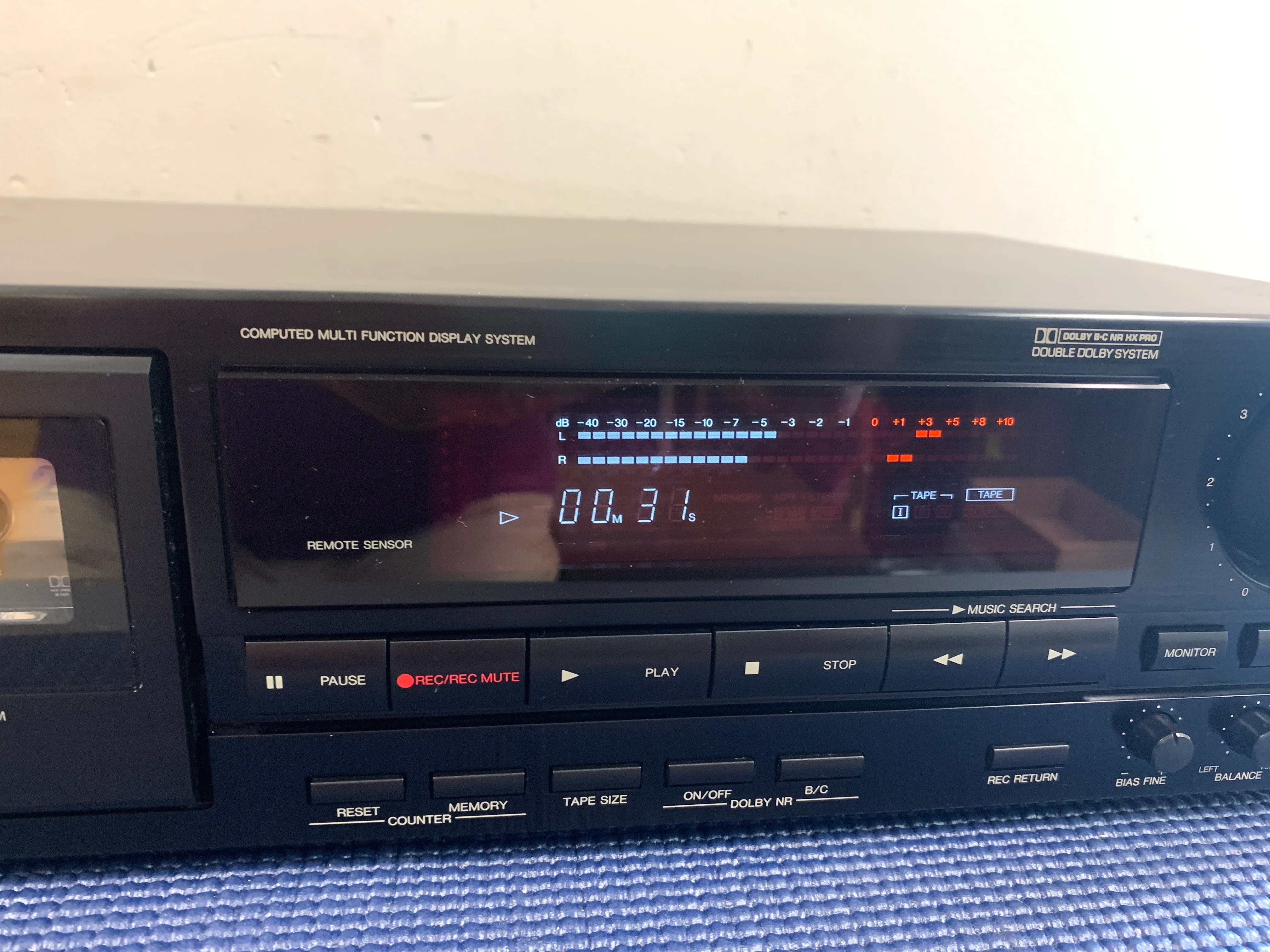 Denon DRM-710 Single Cassette Deck 3 Heads - Image 4