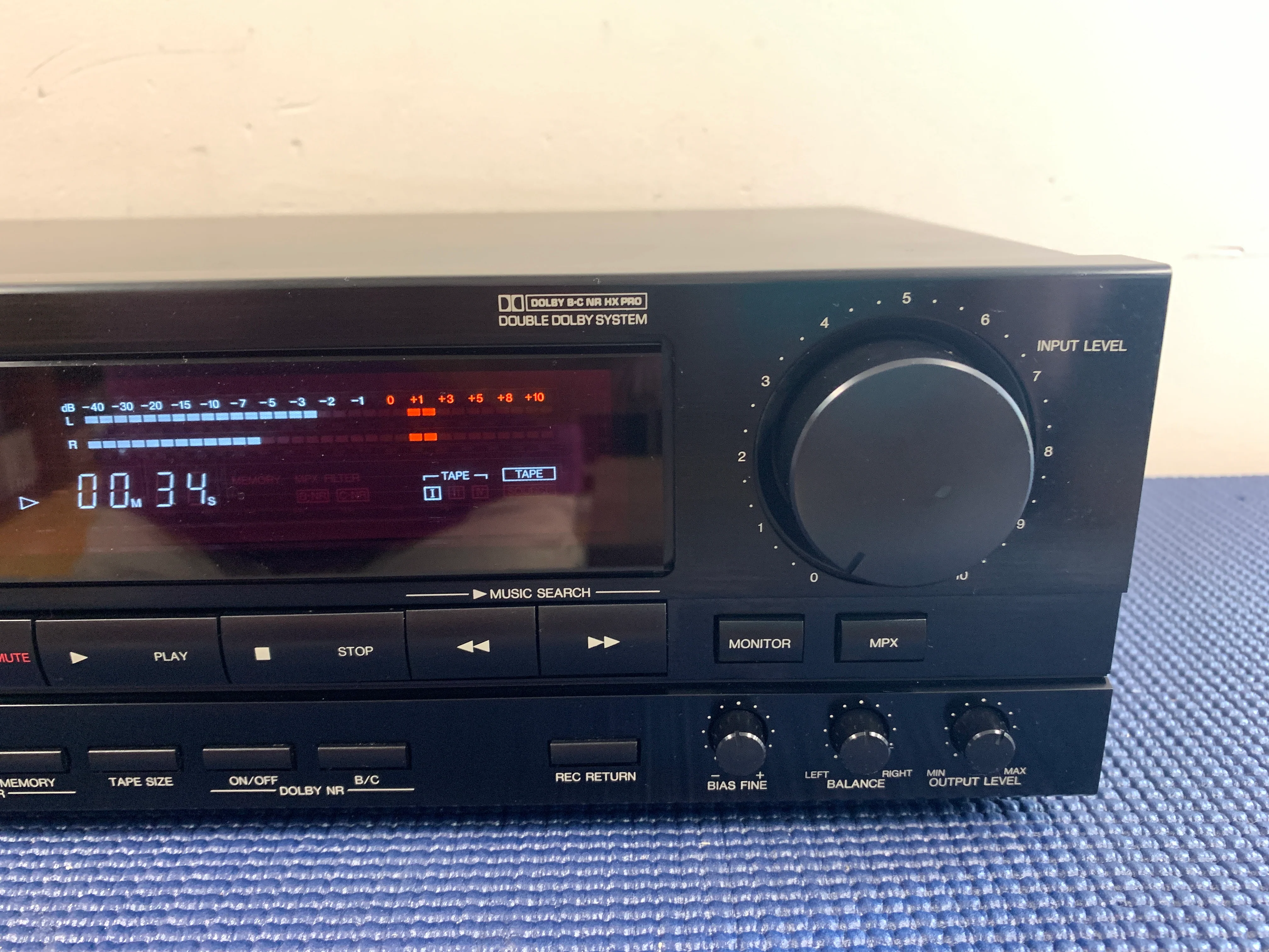 Denon DRM-710 Single Cassette Deck 3 Heads - Image 5