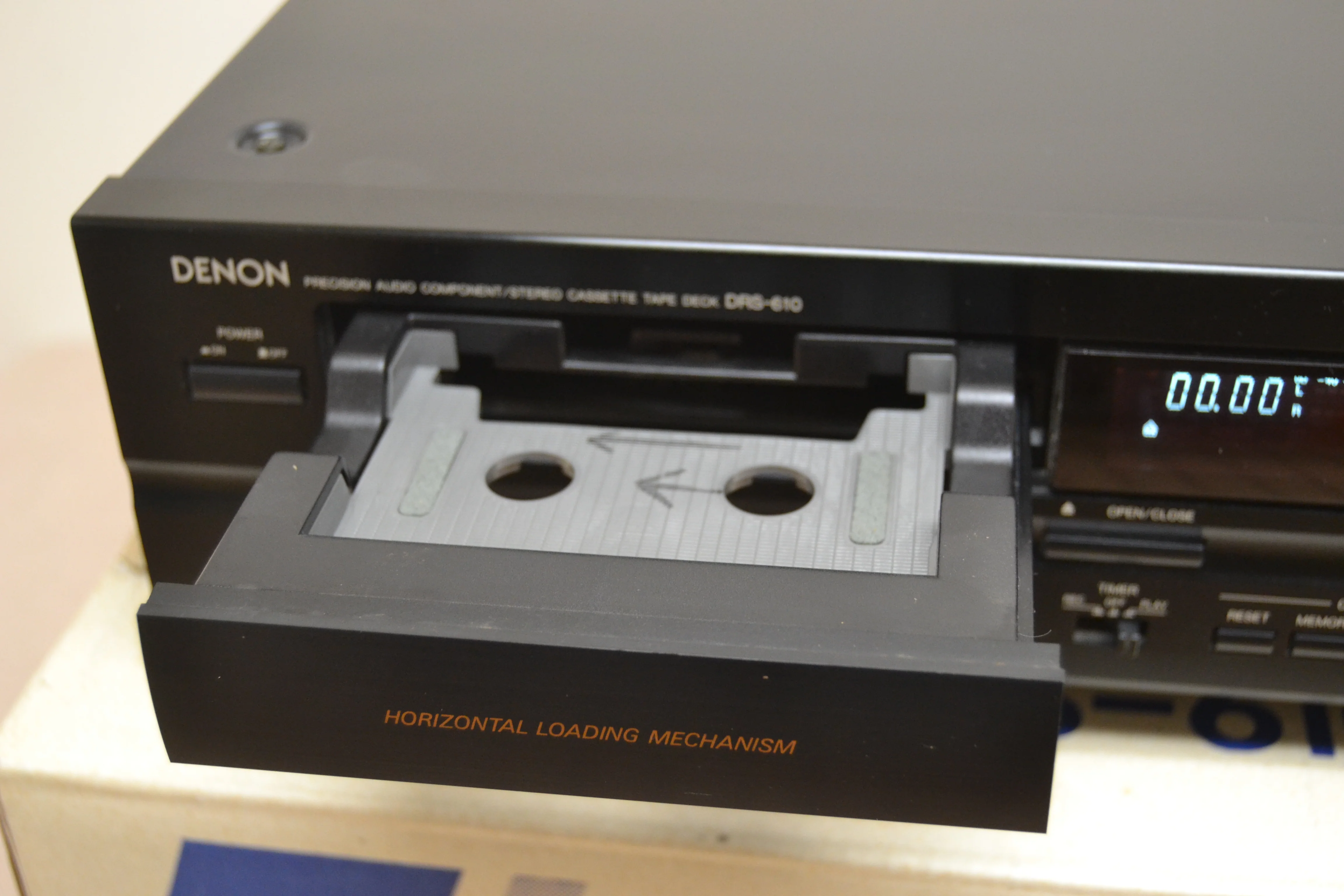 Denon DRS-610 Single Cassette Deck * Box * Fully Serviced * New Belts - Image 2