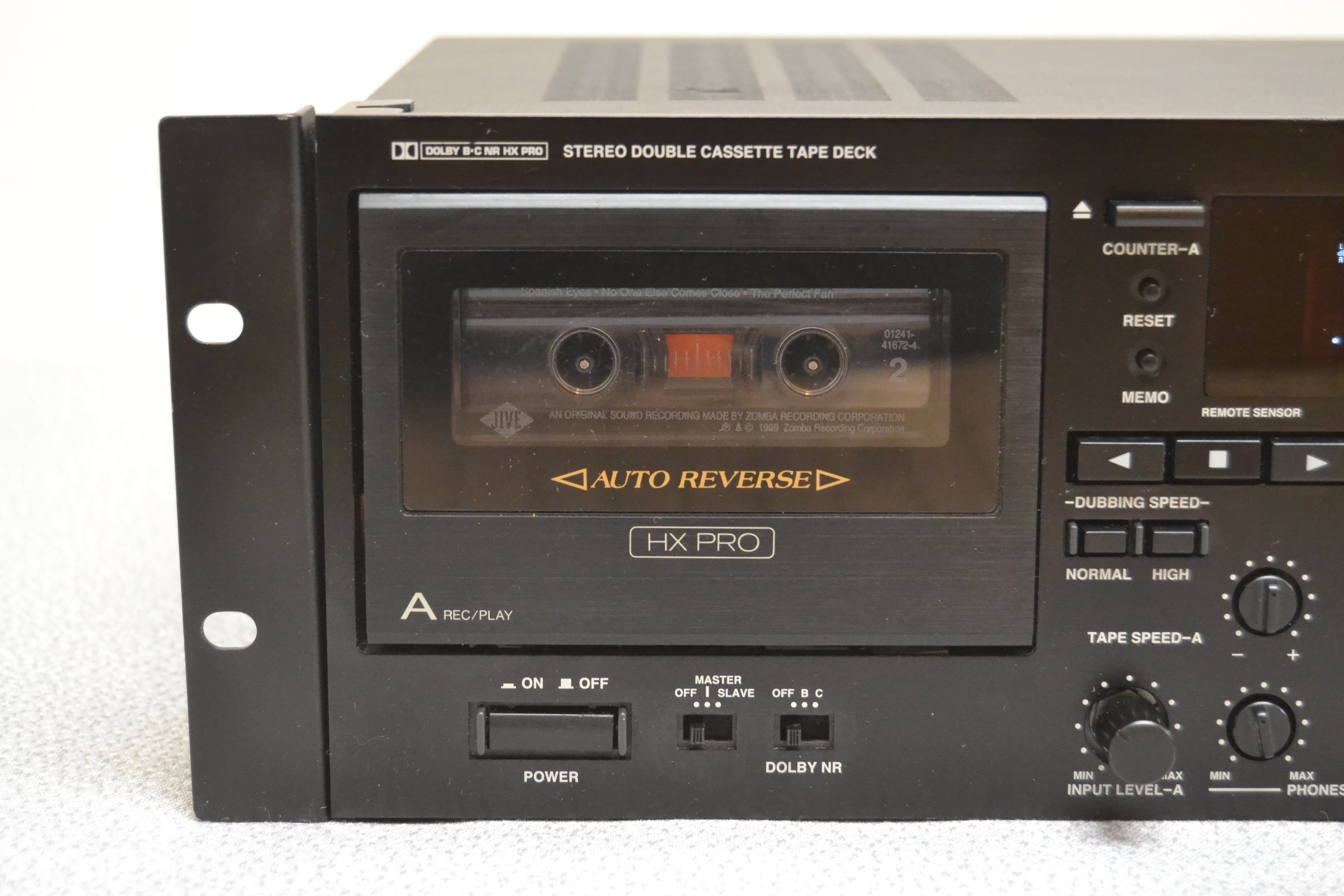 Denon Professional DN-780R Double Cassette Deck with Rack Mount * Fully Serviced - New Belts - Image 2