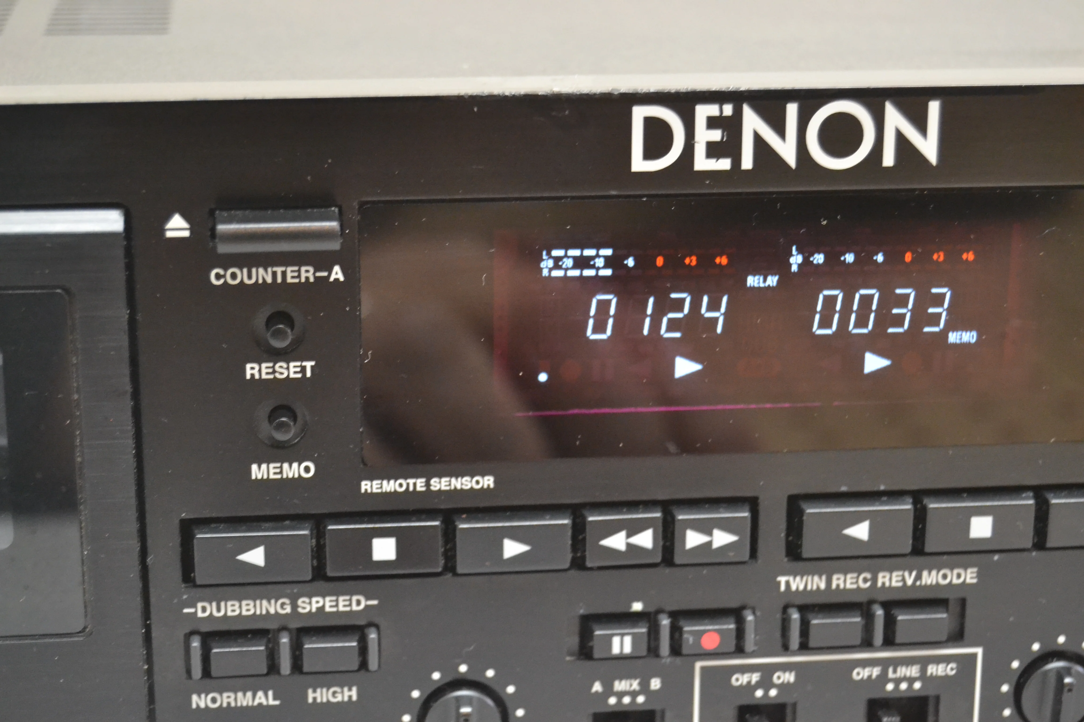 Denon Professional DN-780R Double Cassette Deck with Rack Mount * Fully Serviced - New Belts - Image 6