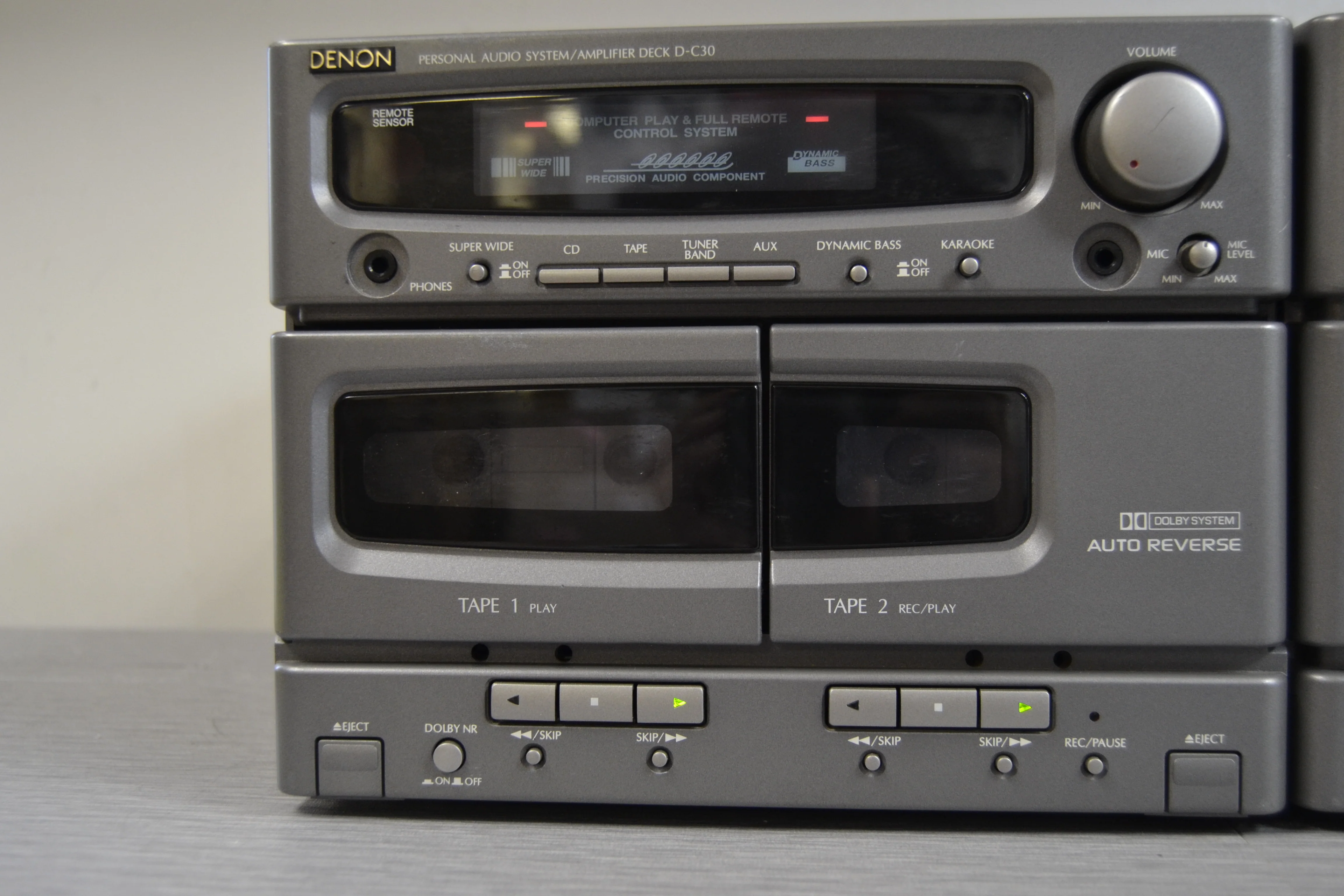 Denon UTCM-C30 Mini System * 6 CD Changer * Radio * Cassette is NOT working - Image 2