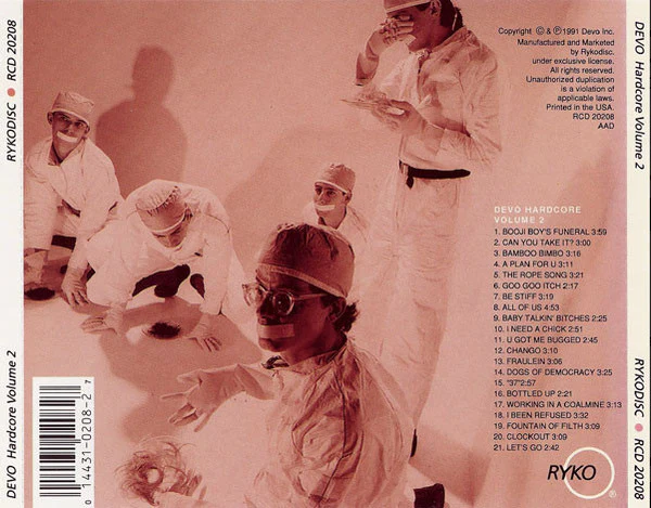 Devo - Hardcore Devo Volume 2 (CD, Album, RP) (Near Mint (NM or M-)) - Image 2