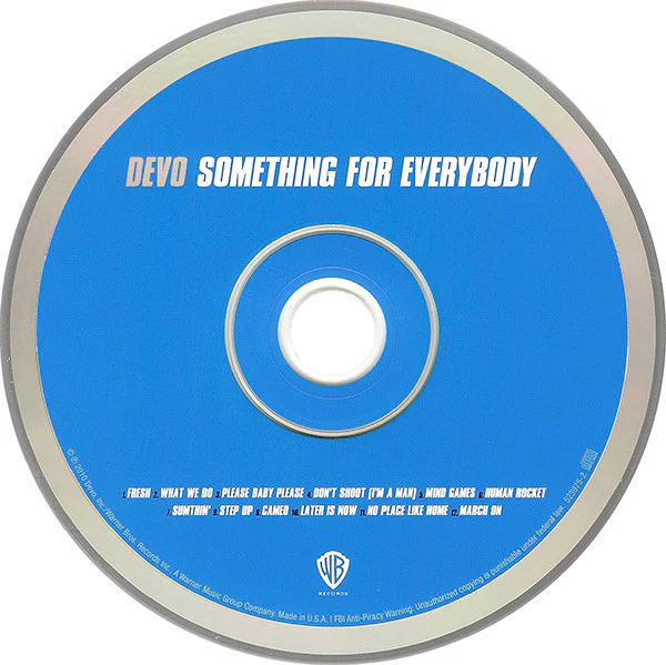 Devo - Something For Everybody (CD, Album) (Near Mint (NM or M-)) - Image 3