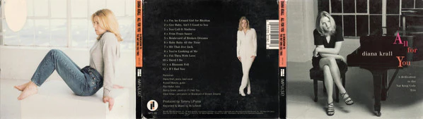 Diana Krall - All For You (A Dedication To The Nat King Cole Trio) (CD, Album, Dig) (Very Good Plus (VG+)) - Image 5