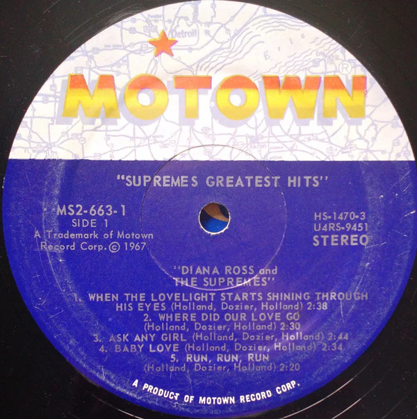 The Supremes - Greatest Hits (2xLP, Album, Comp) (Very Good Plus (VG+)) - Image 3
