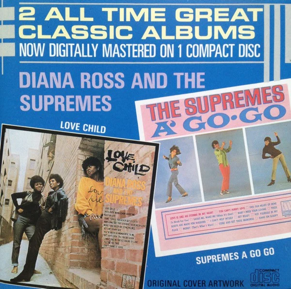 Diana Ross And The Supremes* - Love Child / Supremes A Go Go (CD, Comp, RM) (Near Mint (NM or M-))