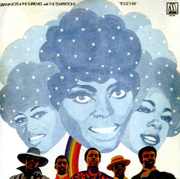 Diana Ross & The Supremes* With The Temptations - Together (LP, Album) (Very Good Plus (VG+))