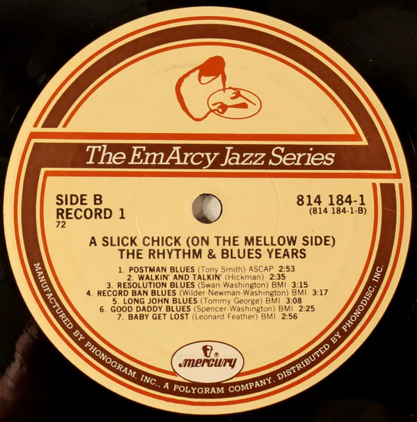 Dinah Washington - A Slick Chick (On The Mellow Side) - The Rhythm & Blues Years (2xLP, Comp) (Near Mint (NM or M-)) - Image 4