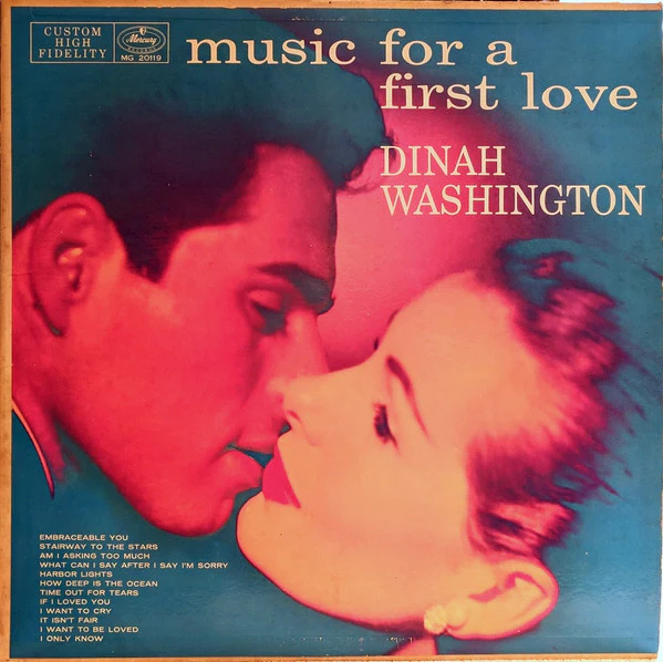 Dinah Washington - Music For A First Love (LP, Mono) (Very Good (VG))