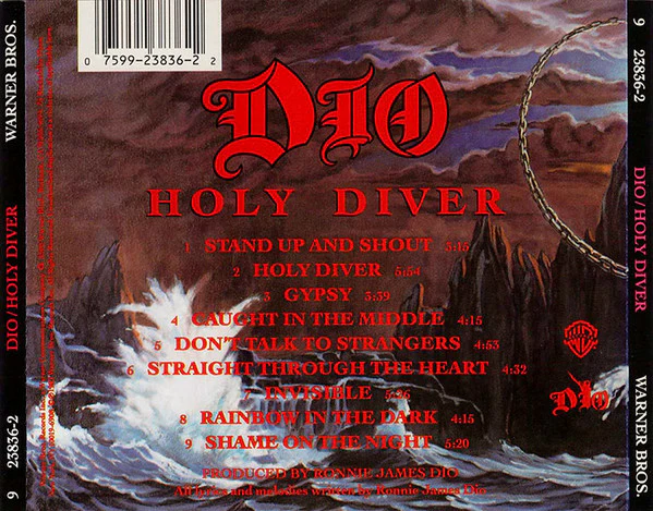 Dio  - Holy Diver (CD, Album, RE, RM) (Very Good Plus (VG+)) - Image 2