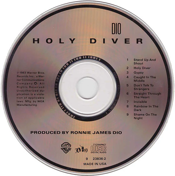Dio  - Holy Diver (CD, Album, RE, RM) (Very Good Plus (VG+)) - Image 3