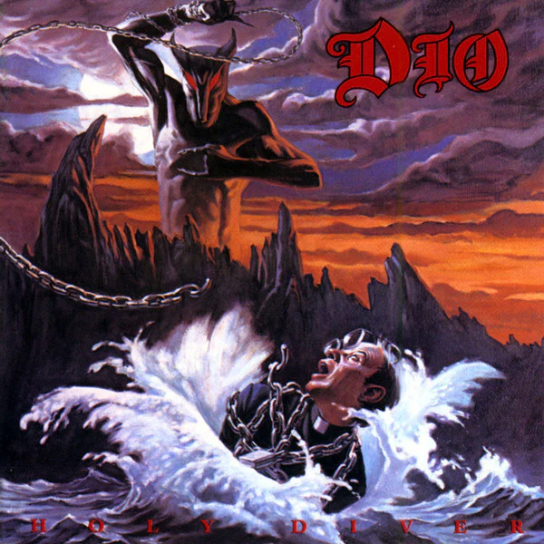 Dio - Holy Diver (LP, Album, Win) (Very Good Plus (VG+))