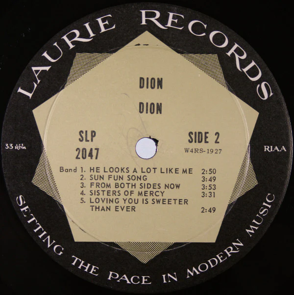 Dion - Dion (LP, Album, Roc) (Very Good (VG)) - Image 4