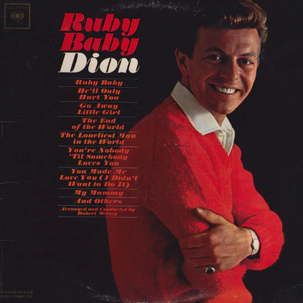 Dion - Ruby Baby (LP, Album, Mono) (Very Good Plus (VG+))