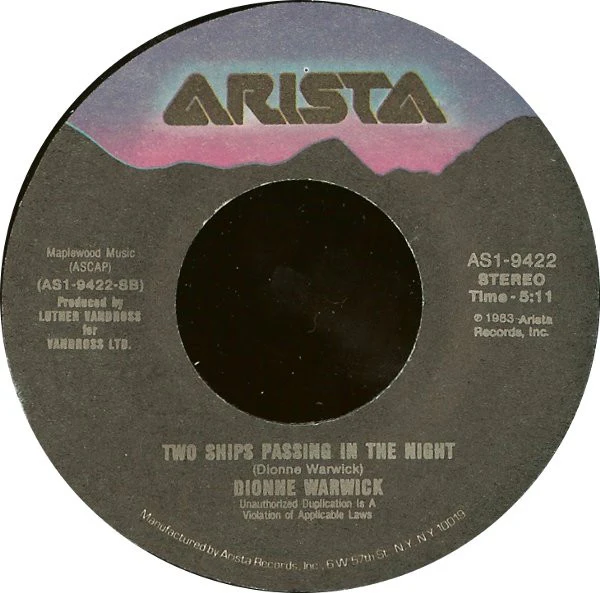 Dionne & Friends Featuring Elton John, Gladys Knight And Stevie Wonder - That's What Friends Are For (7", Single) (Near Mint (NM or M-)) - Image 4
