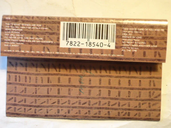 Dionne Warwick - Greatest Hits 1979-1990 (Cass, Comp, Club, Dol) (Near Mint (NM or M-)) - Image 3