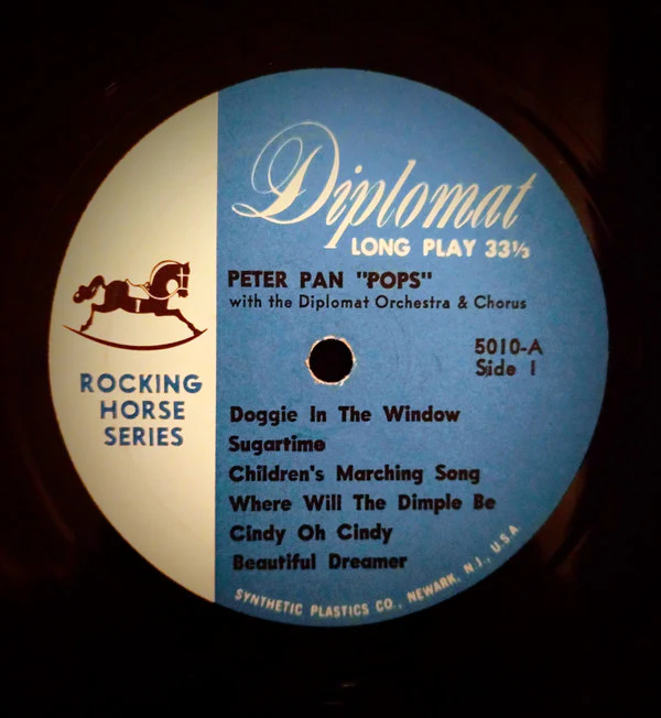 Diplomat Orchestra & Chorus - Peter Pan "Pops" (LP, Album) (Very Good (VG)) - Image 3
