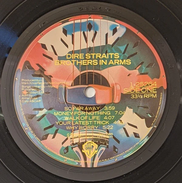 Dire Straits - Brothers In Arms (LP, Album, All) (Very Good Plus (VG+)) - Image 3