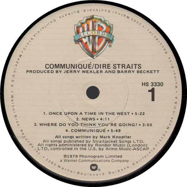 Dire Straits - Communiqué (LP, Album, Jac) (Very Good Plus (VG+)) - Image 3