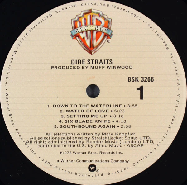 Dire Straits - Dire Straits (LP, Album, Jac) (Very Good Plus (VG+)) - Image 3