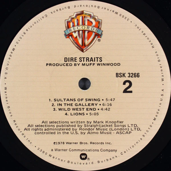 Dire Straits - Dire Straits (LP, Album, Jac) (Very Good Plus (VG+)) - Image 4