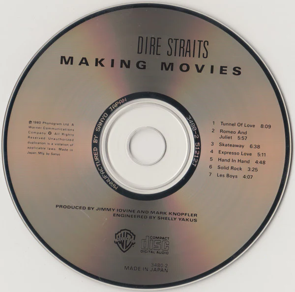 Dire Straits - Making Movies (CD, Album, RE) (Very Good Plus (VG+)) - Image 4