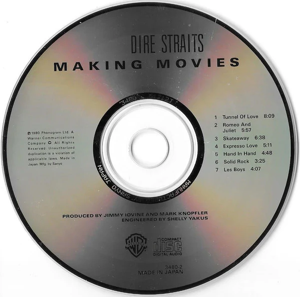 Dire Straits - Making Movies (CD, Album, RE) (Very Good Plus (VG+)) - Image 5